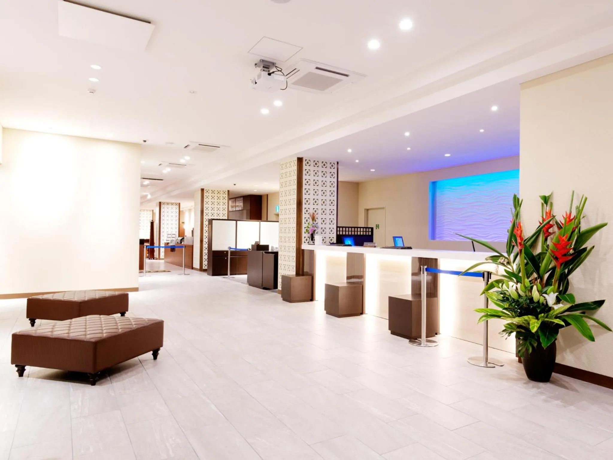 Lobby or reception in Community & Spa Naha Central Hotel