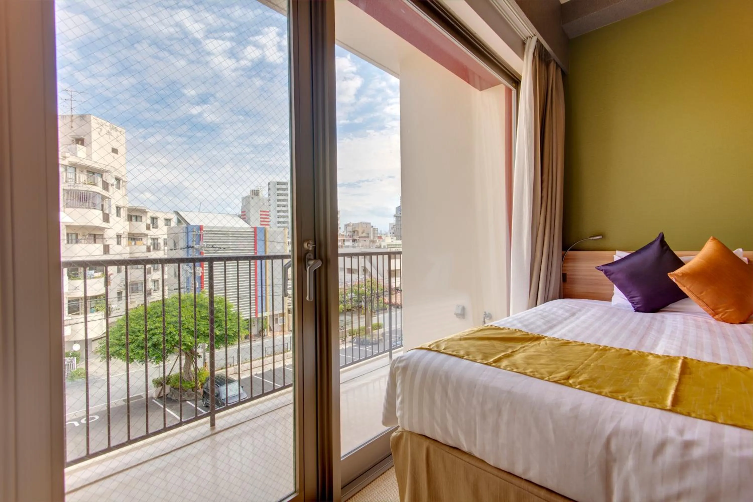 Photo of the whole room, Bed in Community & Spa Naha Central Hotel