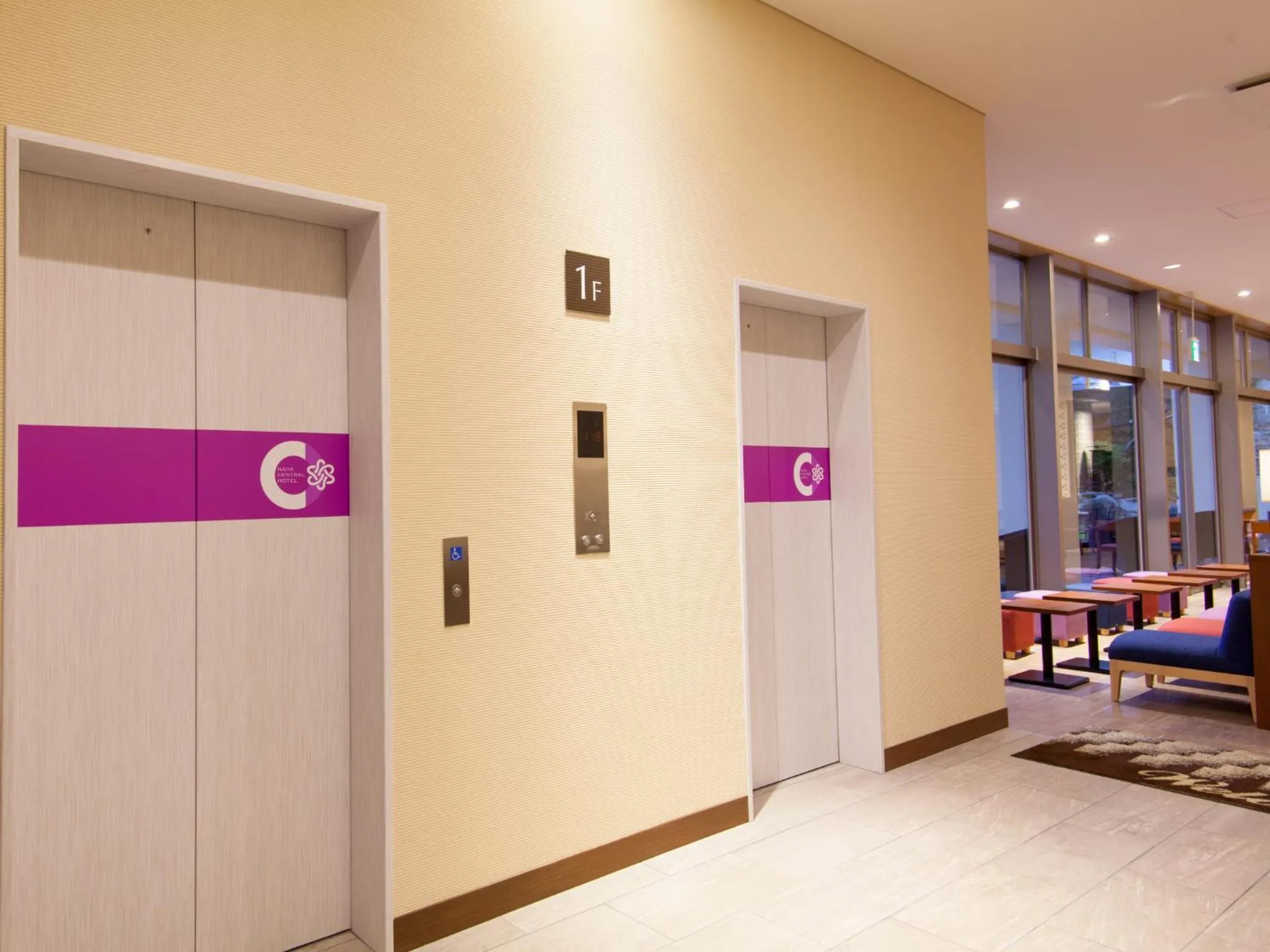 Lobby or reception in Community & Spa Naha Central Hotel