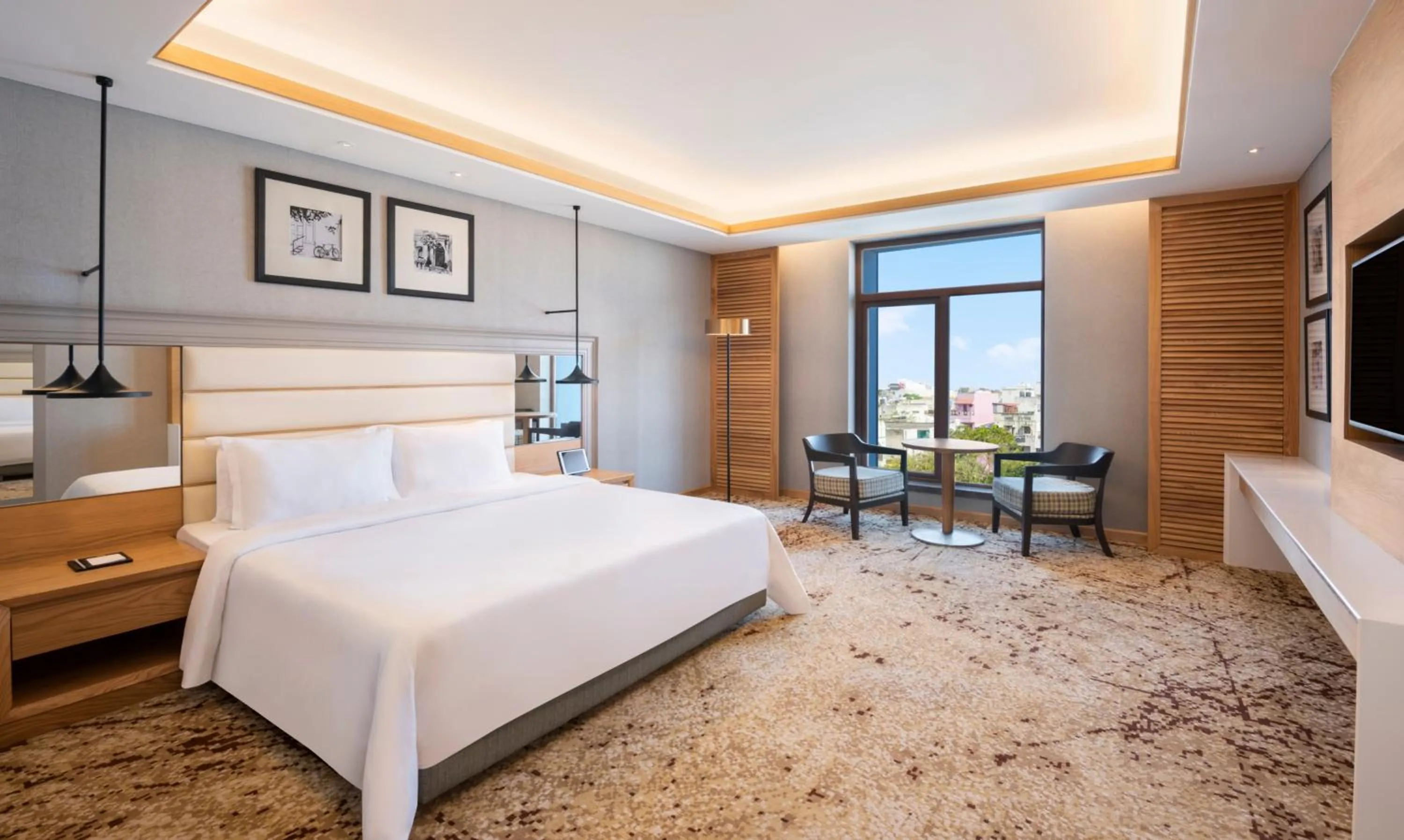 Bed in The Residency Towers Puducherry