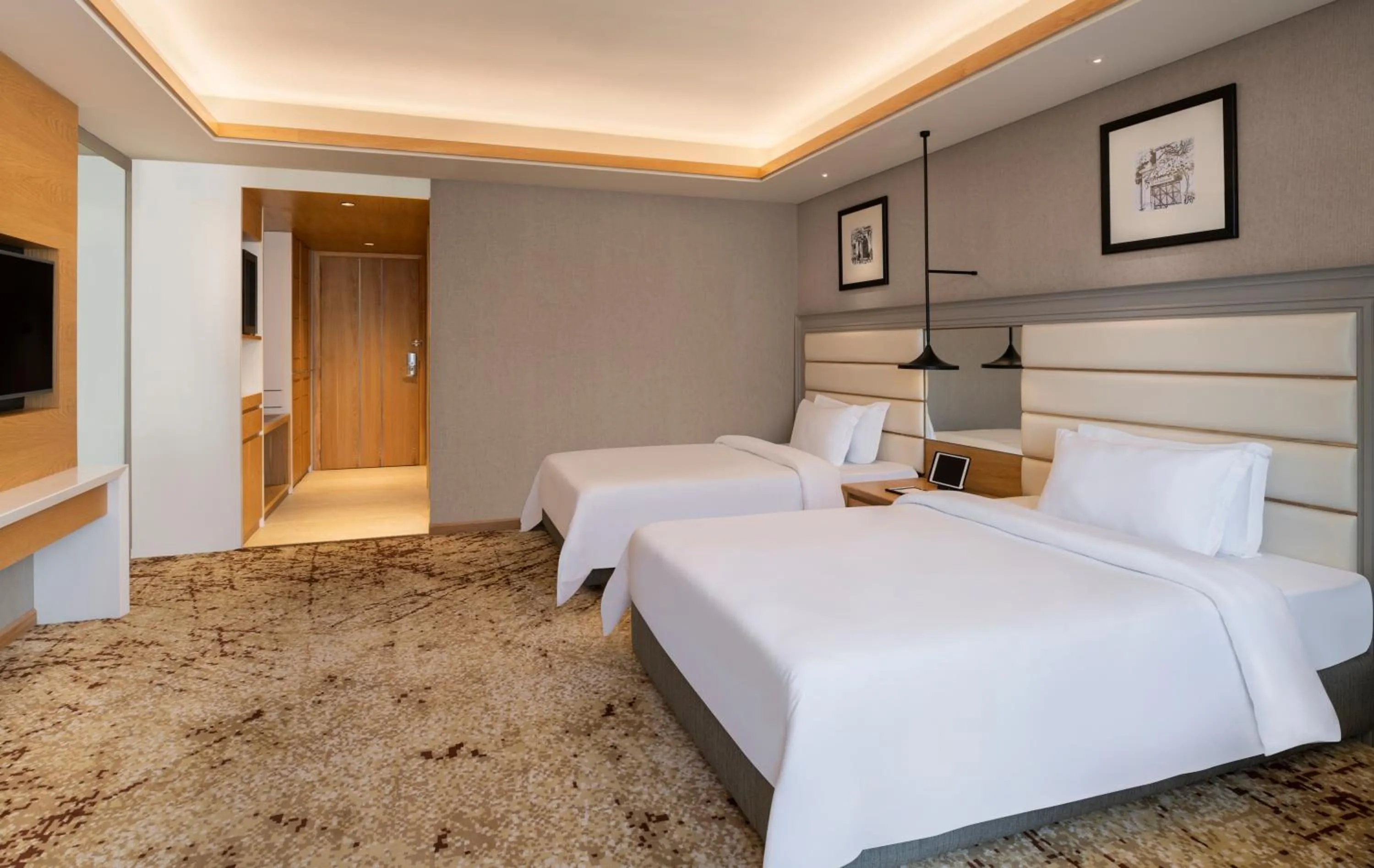 Bed in The Residency Towers Puducherry