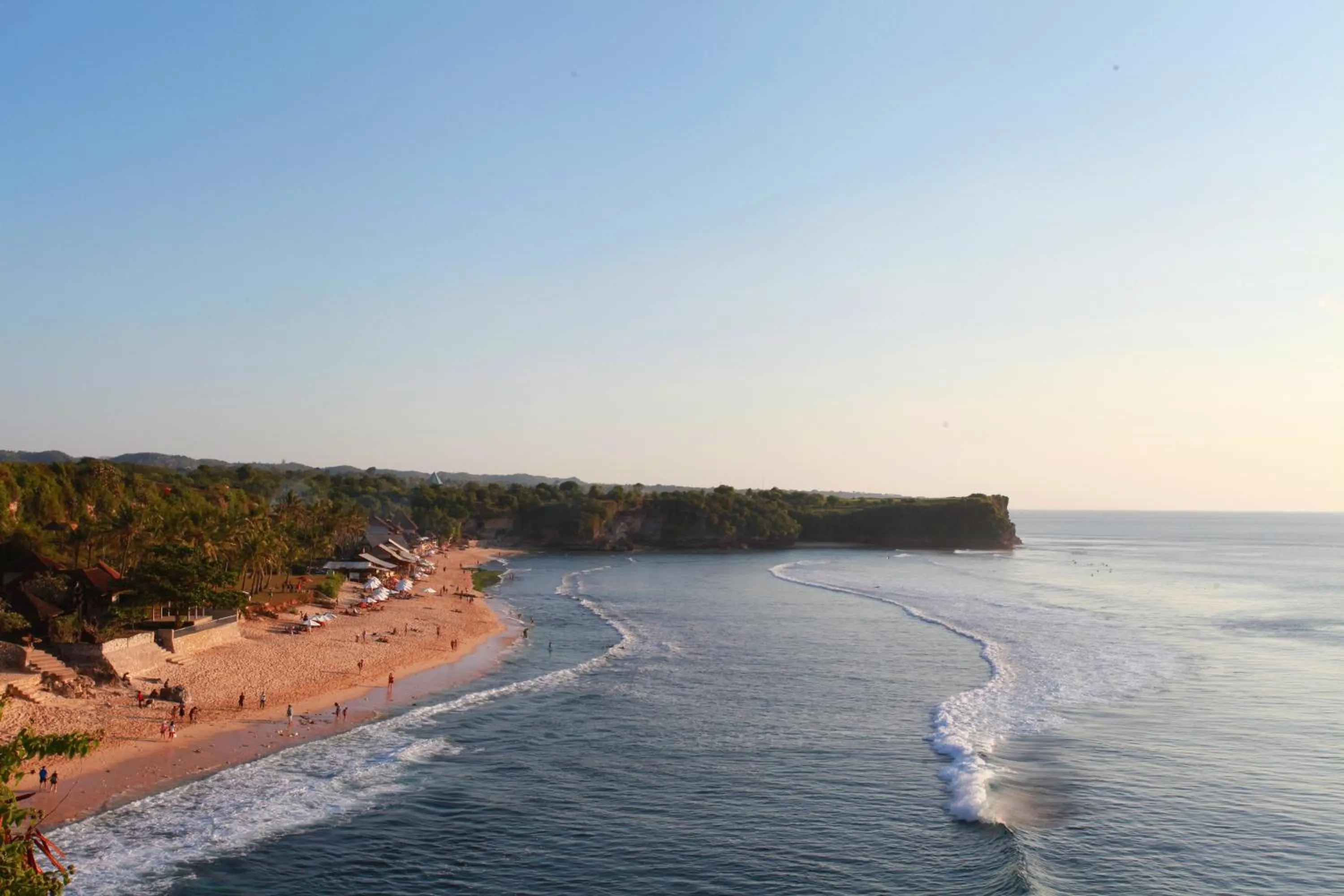 Natural landscape in Balangan Beach Villa