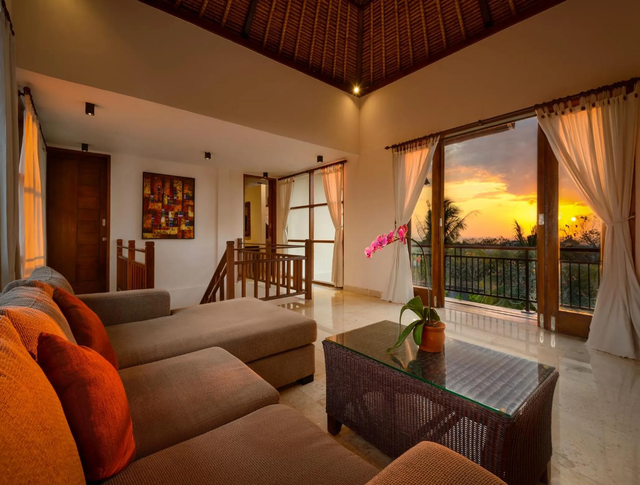 Natural landscape in Balangan Beach Villa