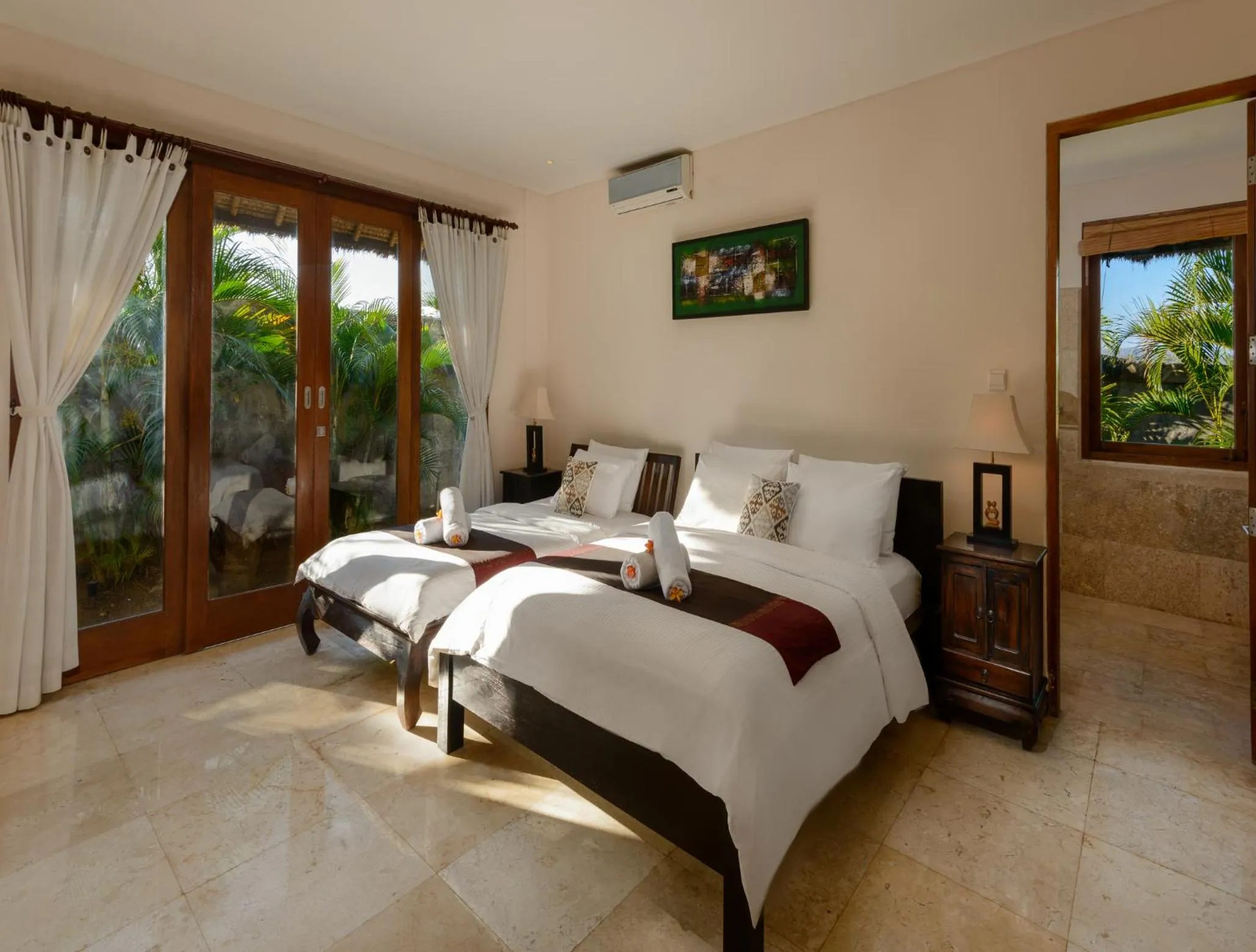 Bedroom, Bed in Balangan Beach Villa