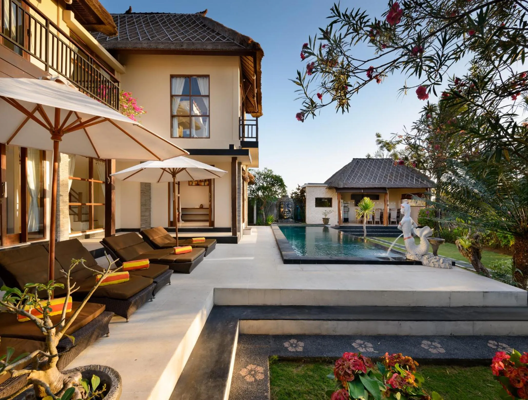 Balcony/Terrace in Balangan Beach Villa