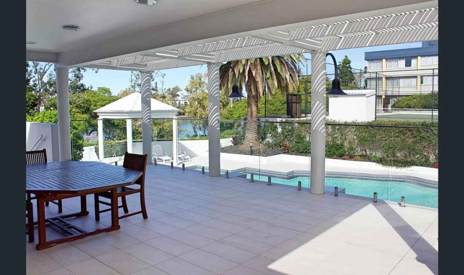 Swimming pool in The Oasis Apartments