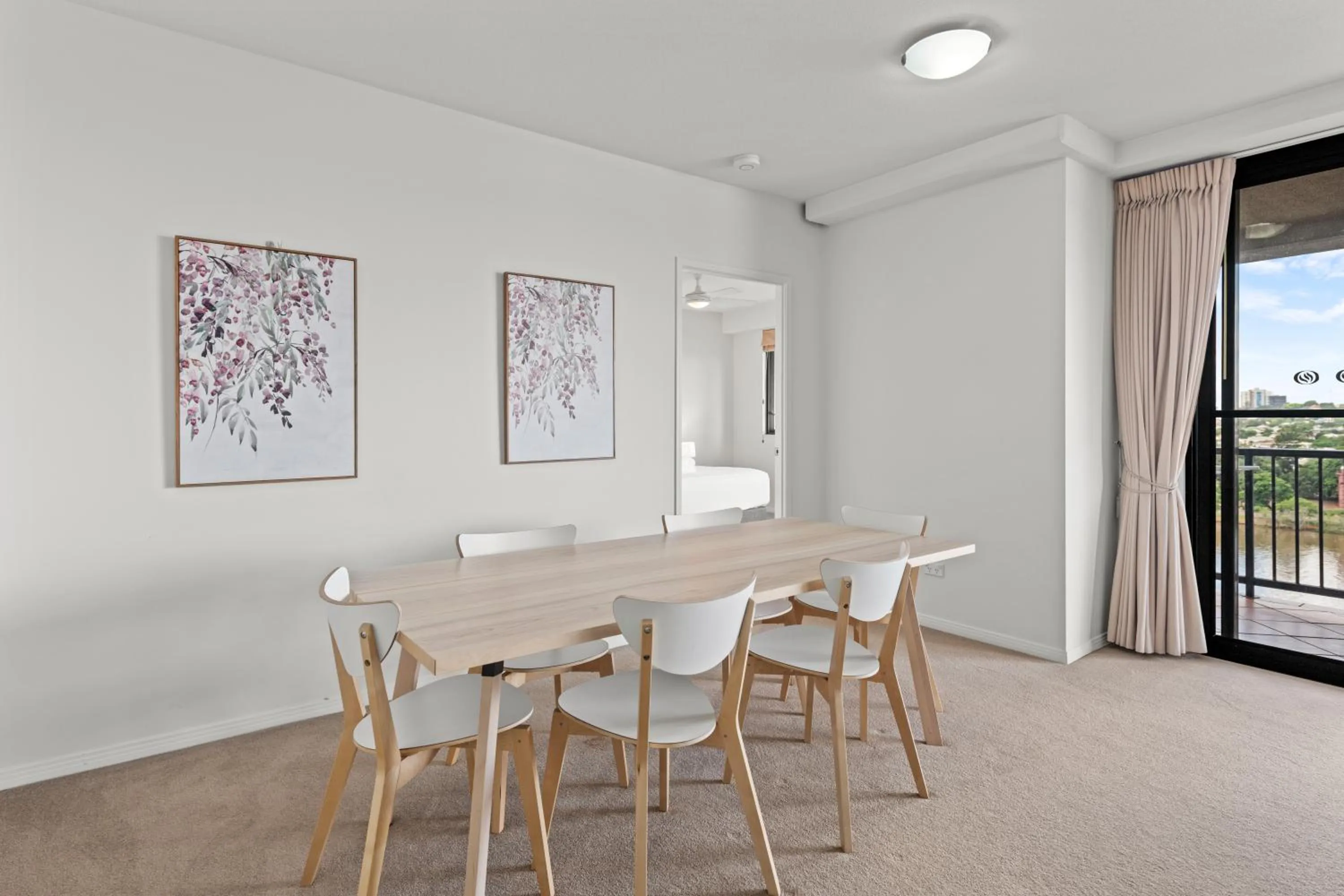 Dining area in The Oasis Apartments