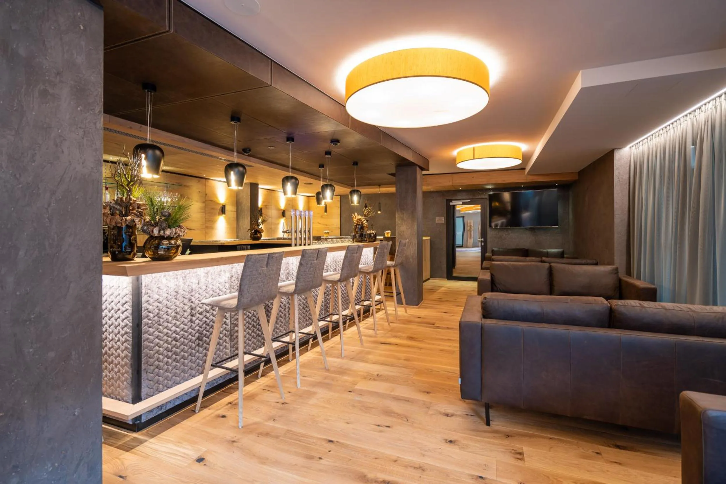 Communal lounge/ TV room in Suites Nauders by mein Almhof Superior