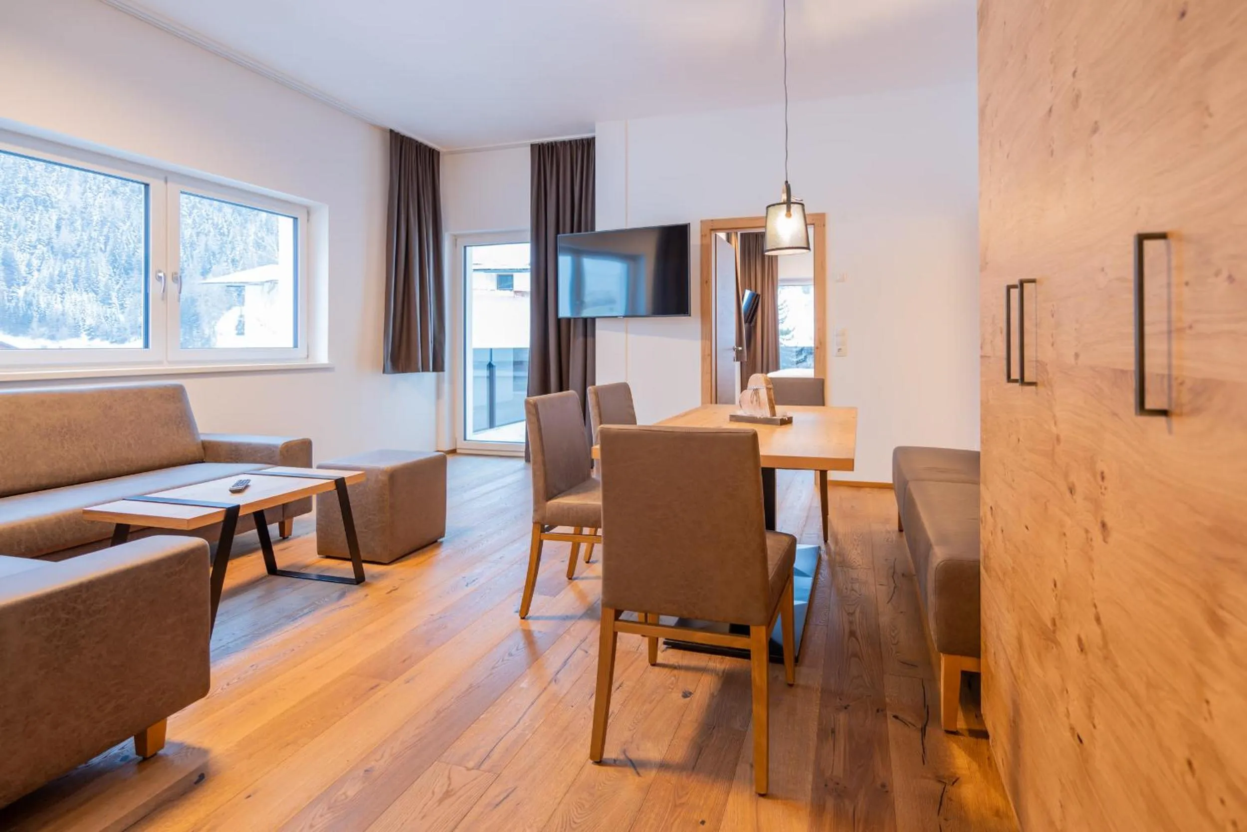 Living room in Suites Nauders by mein Almhof Superior