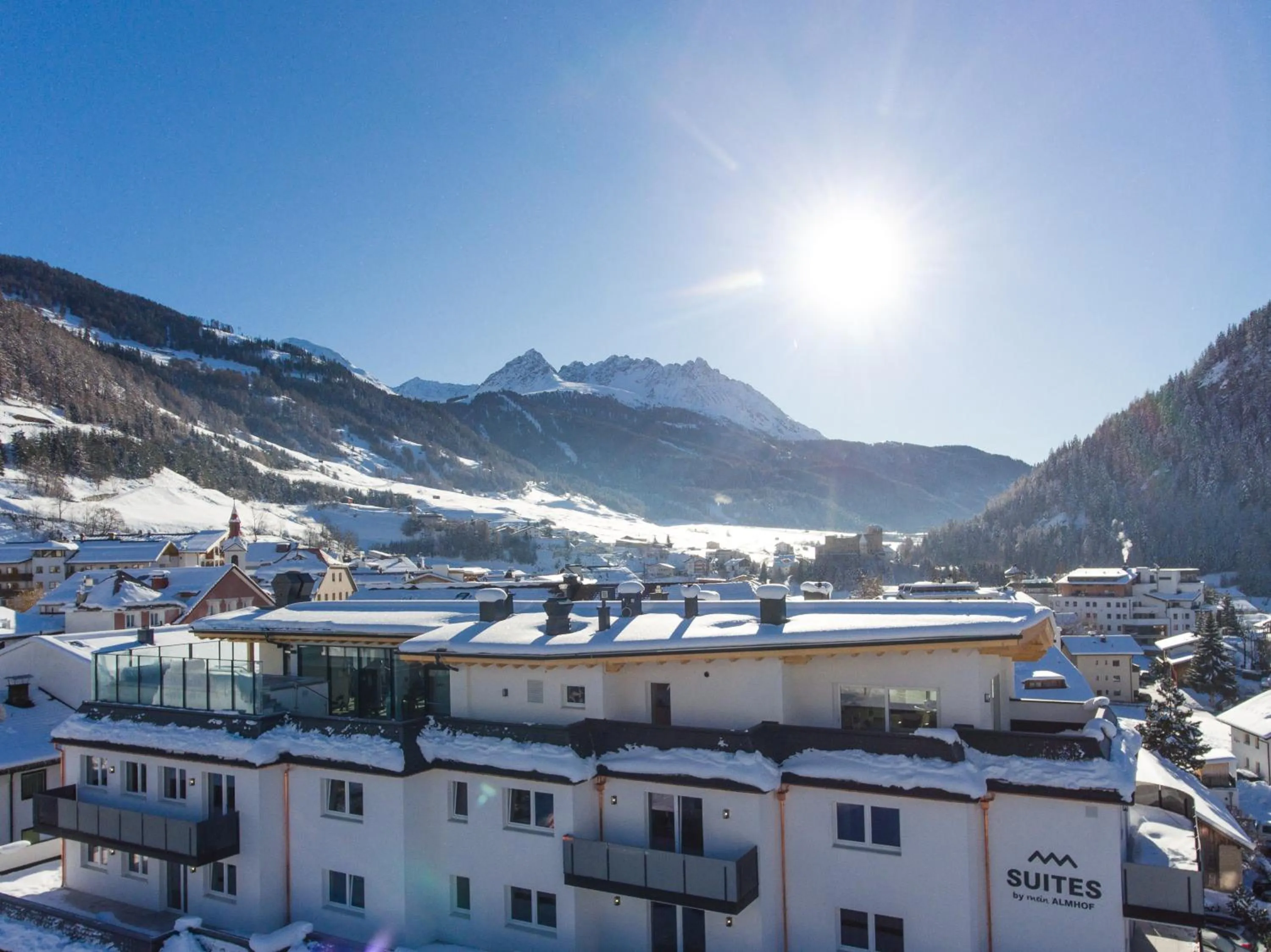 Property building in Suites Nauders by mein Almhof Superior