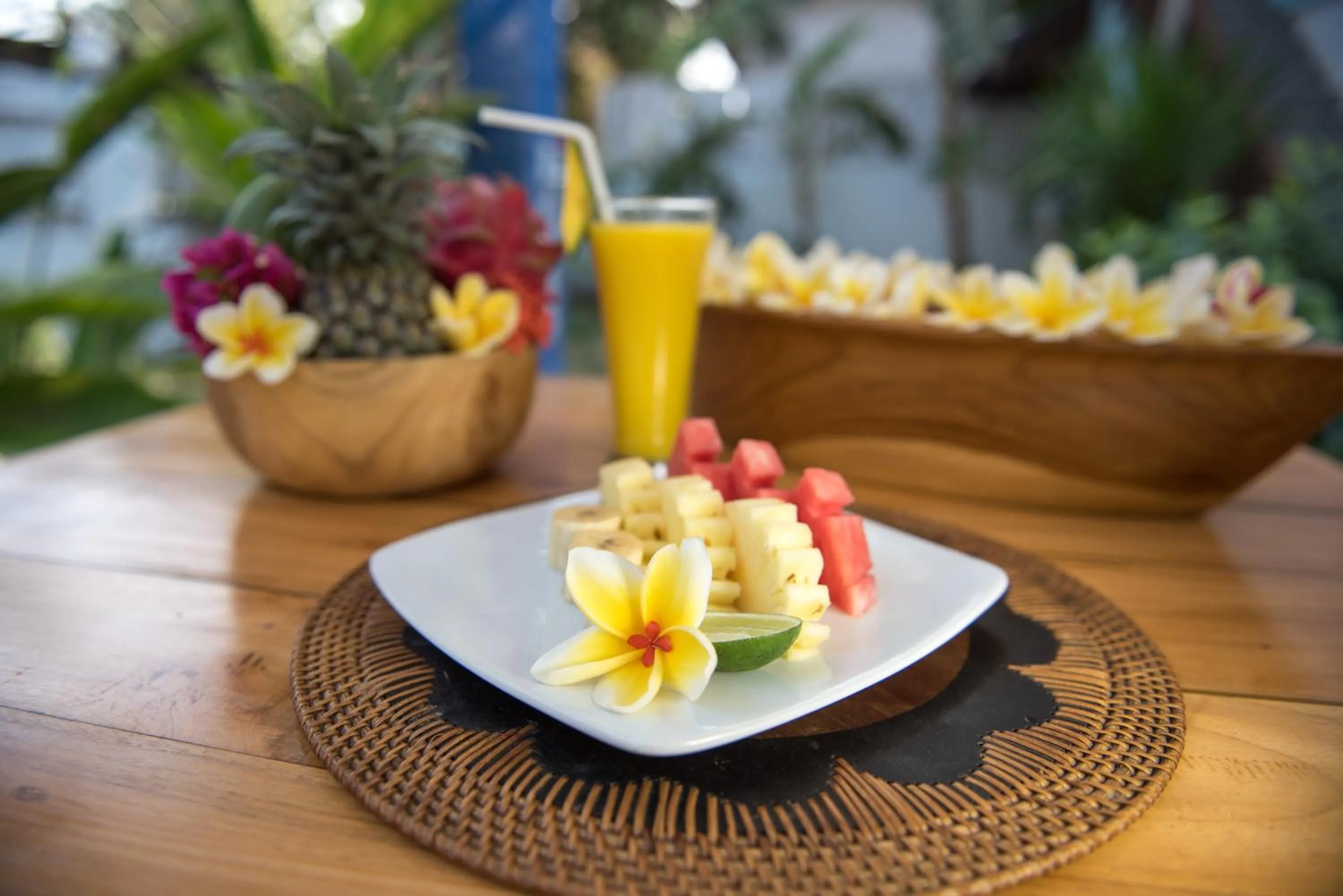 Food and drinks in Marygio Gili Resort