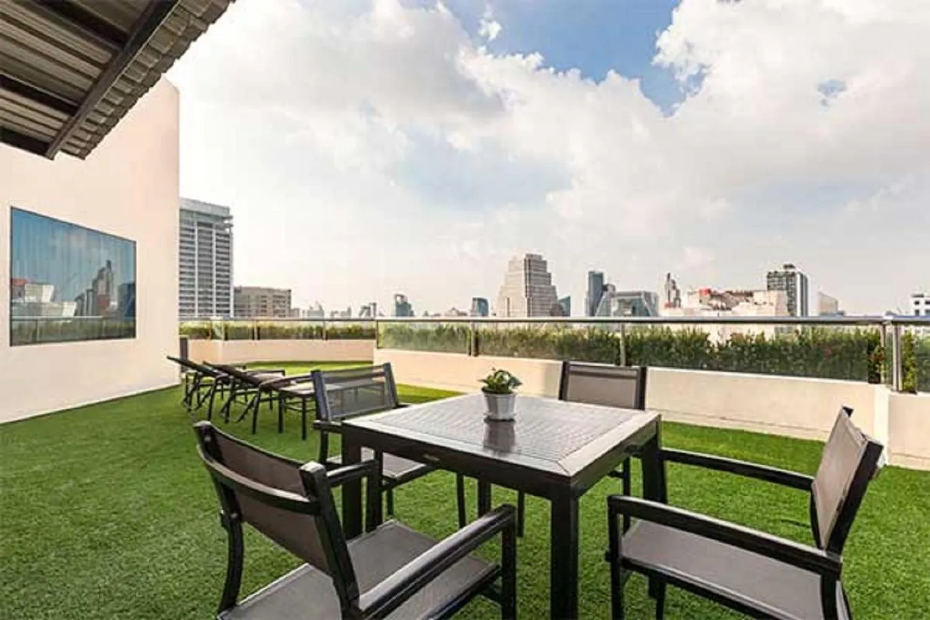Balcony/Terrace in Rembrandt Residences Bangkok