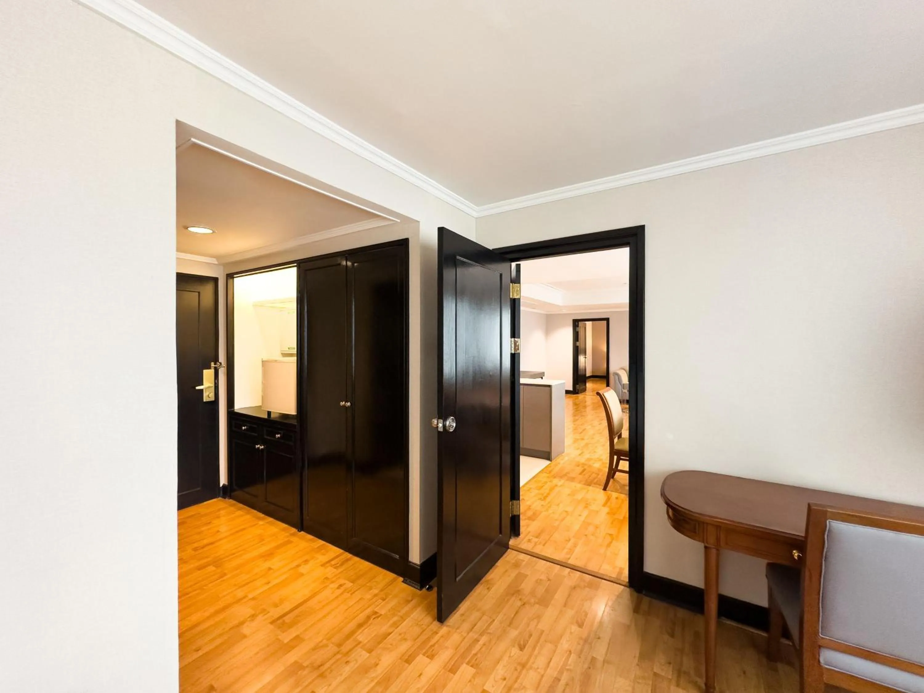 Living room in Rembrandt Residences Bangkok