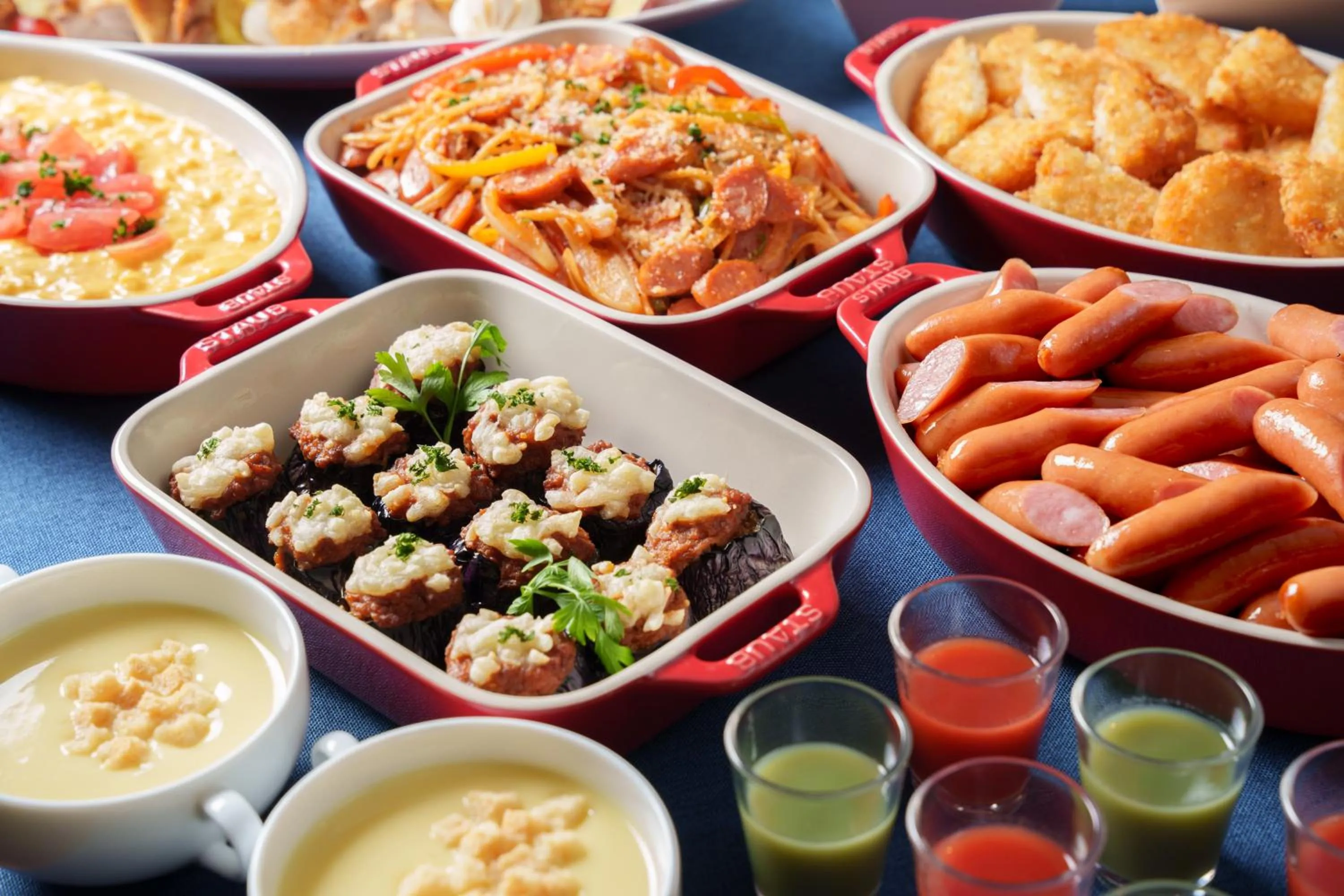 Buffet breakfast in Hotel Vista Kumamoto Airport