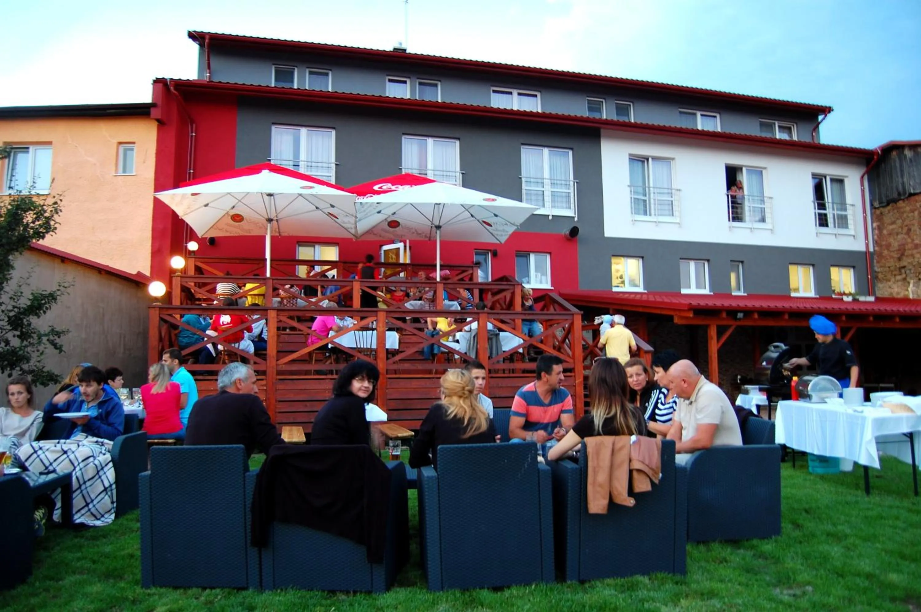 Property building in Hotel Menhard