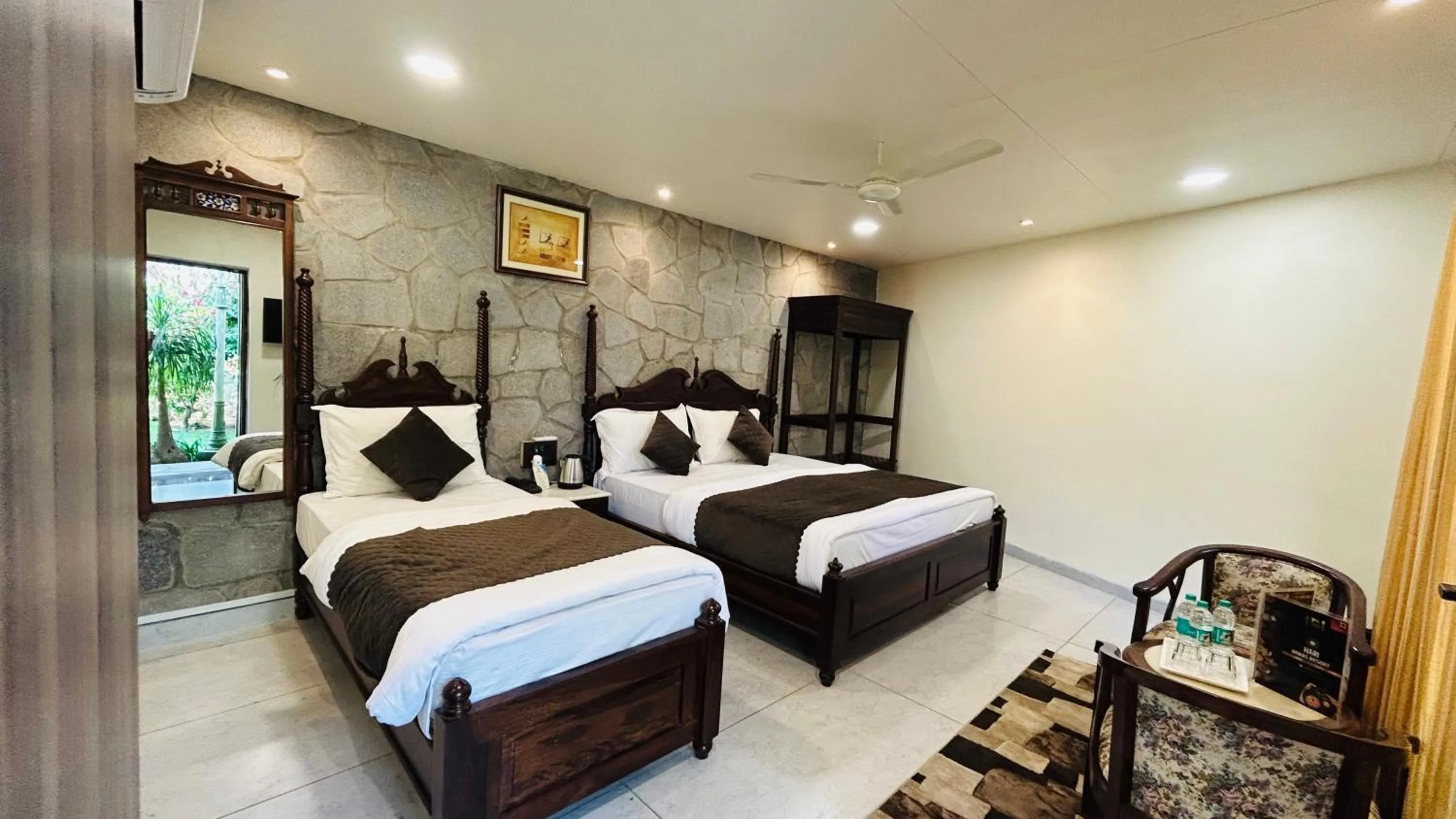 Bedroom, Bed in Hari Niwas - A Boutique Garden Resort Mount Abu