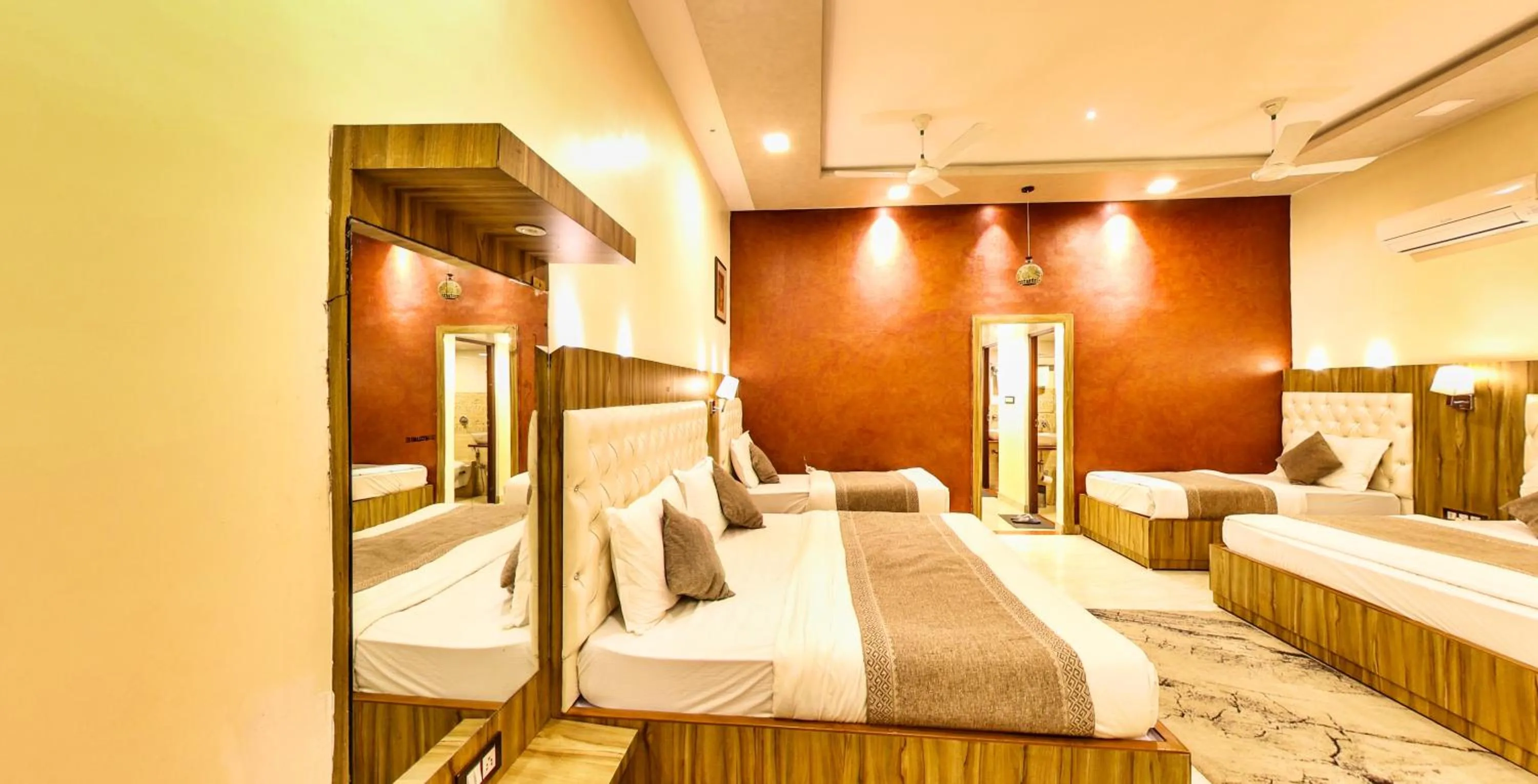 Floor plan, Bed in Hari Niwas - A Boutique Garden Resort Mount Abu