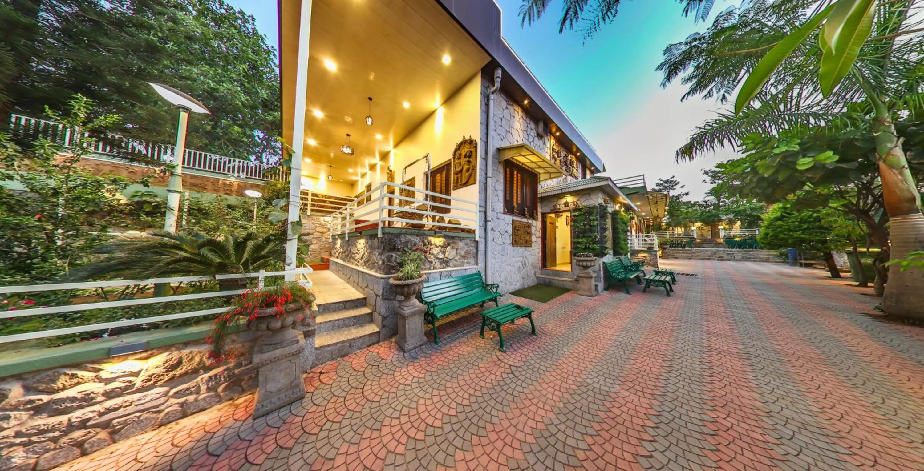 Parking in Hari Niwas - A Boutique Garden Resort Mount Abu