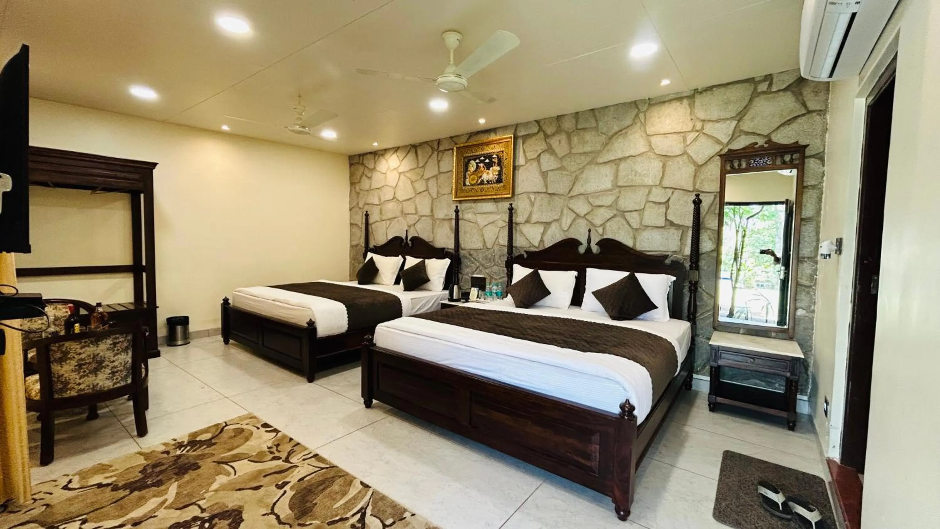 Bedroom, Bed in Hari Niwas - A Boutique Garden Resort Mount Abu
