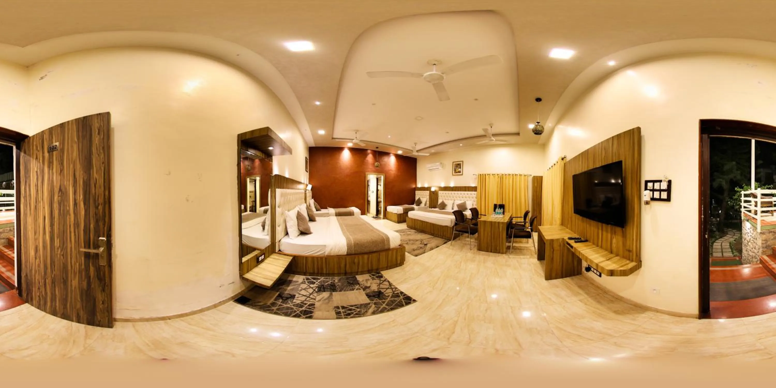 Bedroom, Bed in Hari Niwas - A Boutique Garden Resort Mount Abu