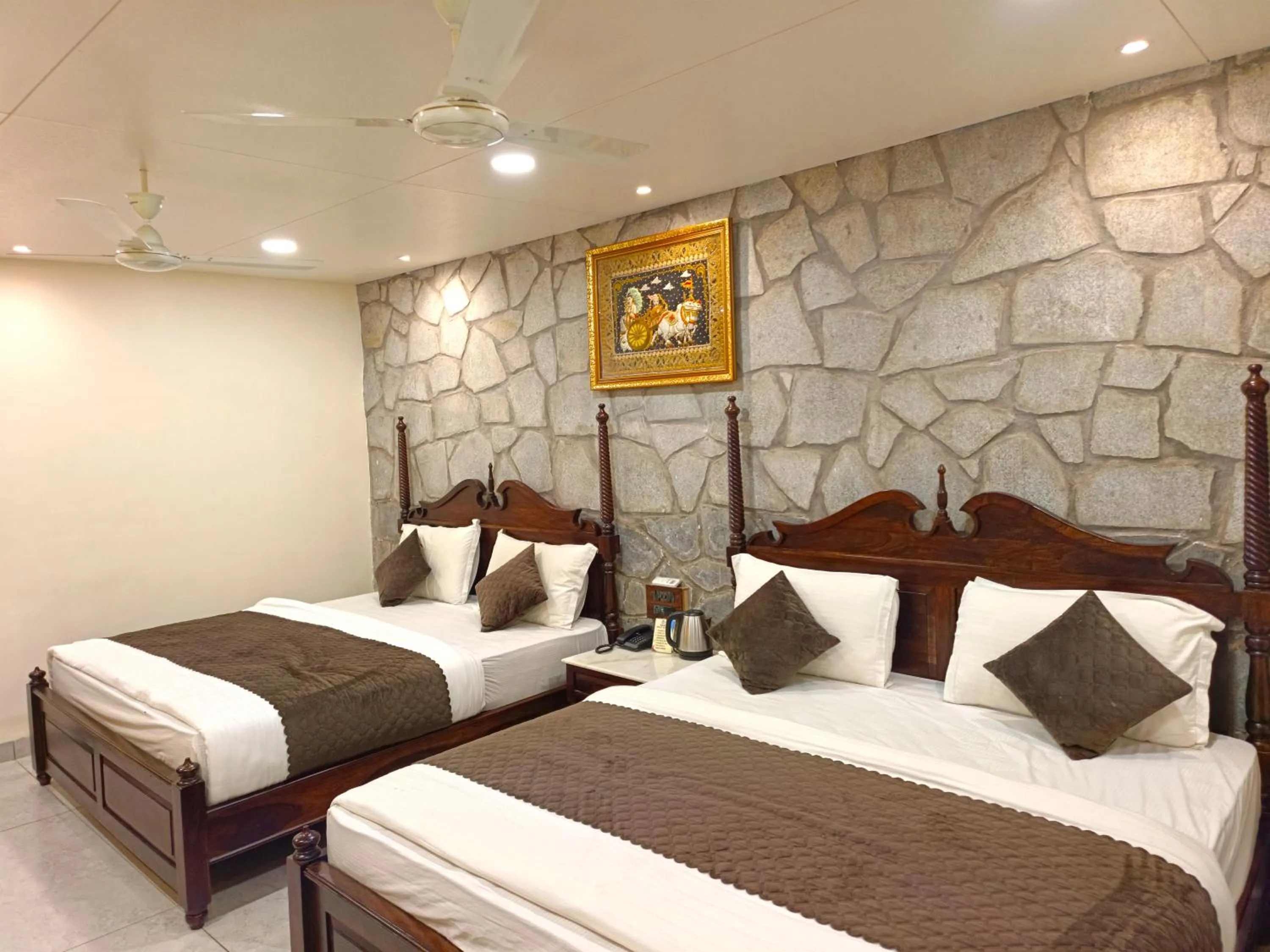 Floor plan, Bed in Hari Niwas - A Boutique Garden Resort Mount Abu