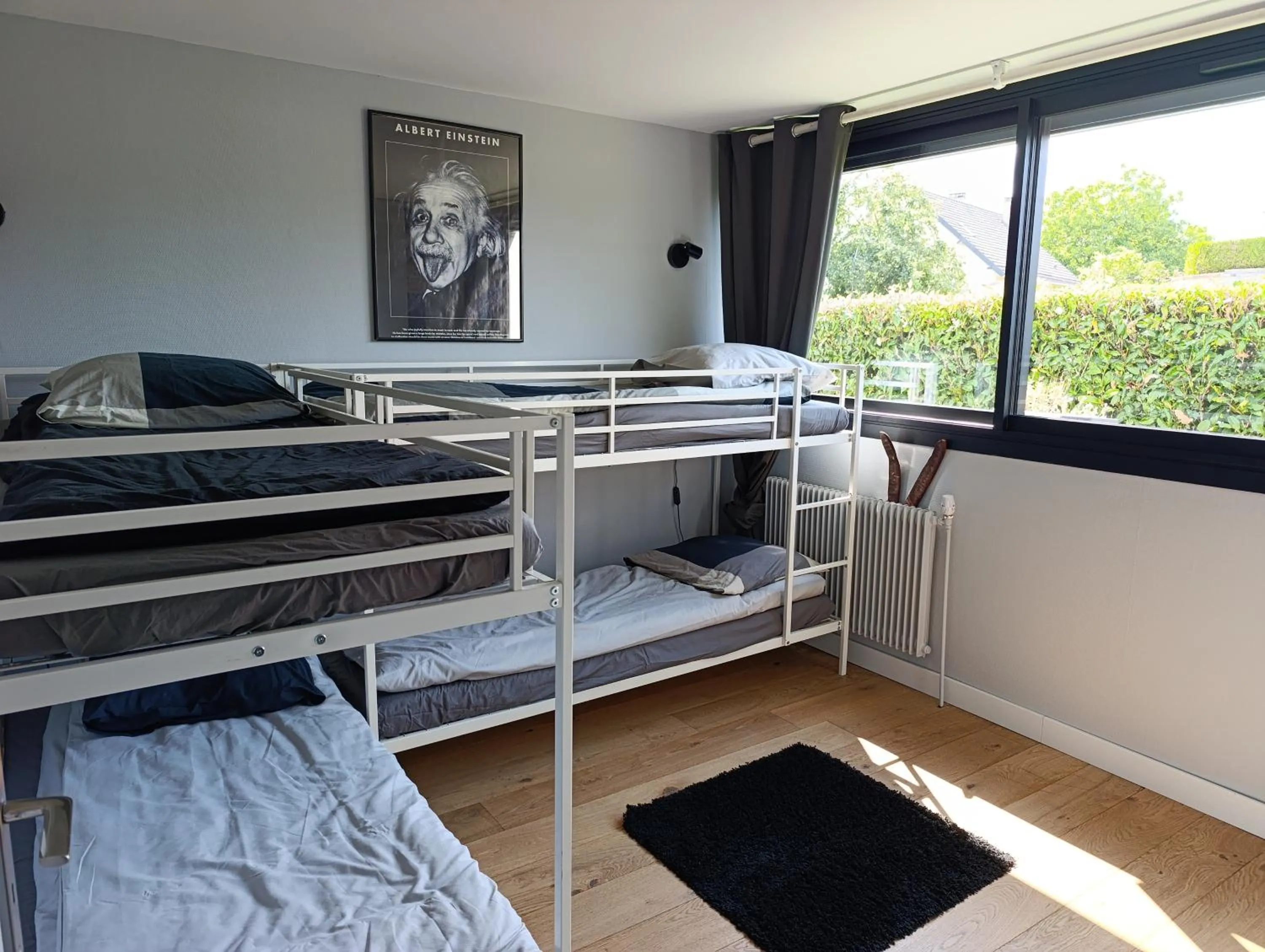 bunk bed in Chambres d'hôtes La Tribu