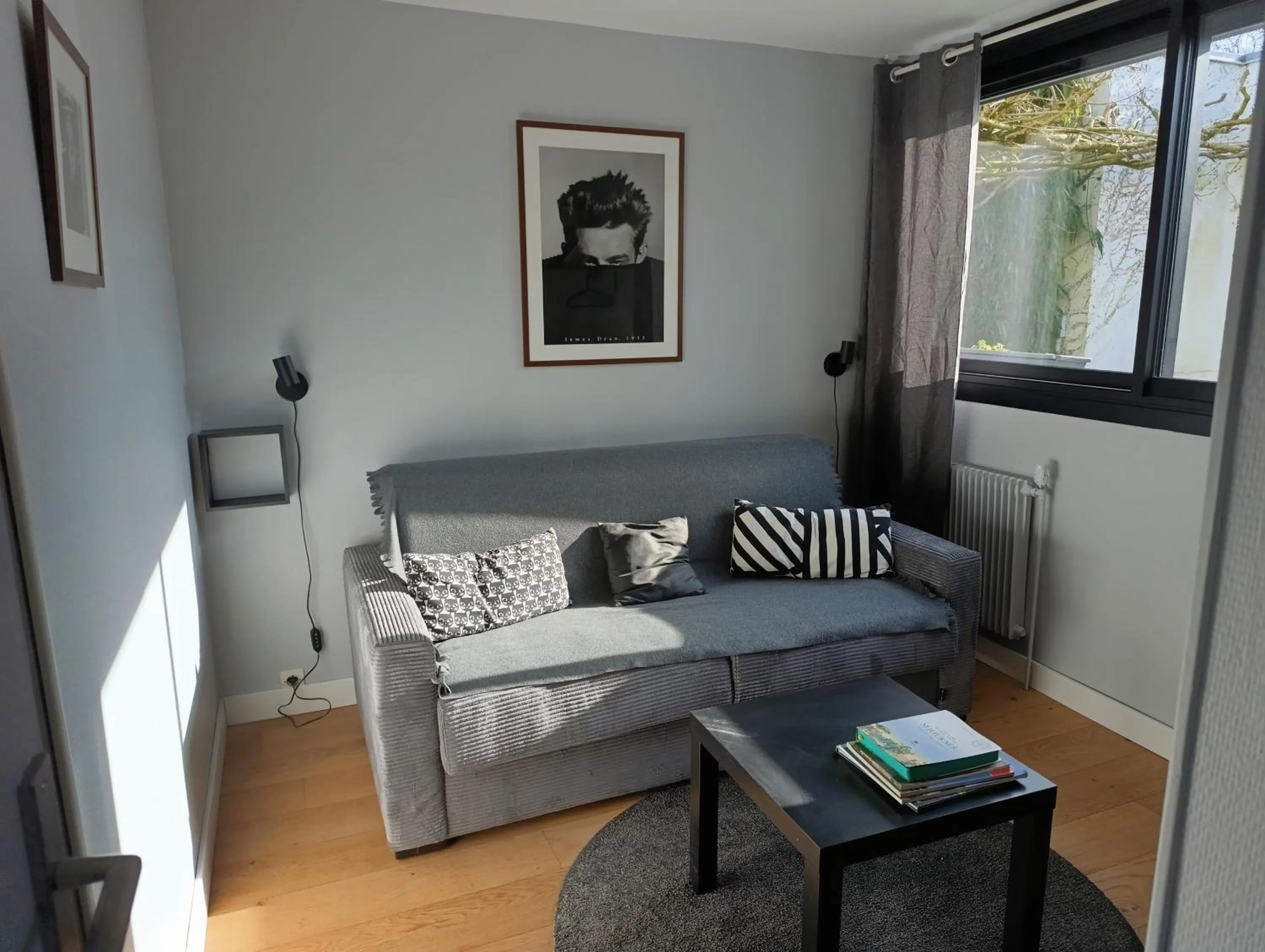 Seating area in Chambres d'hôtes La Tribu