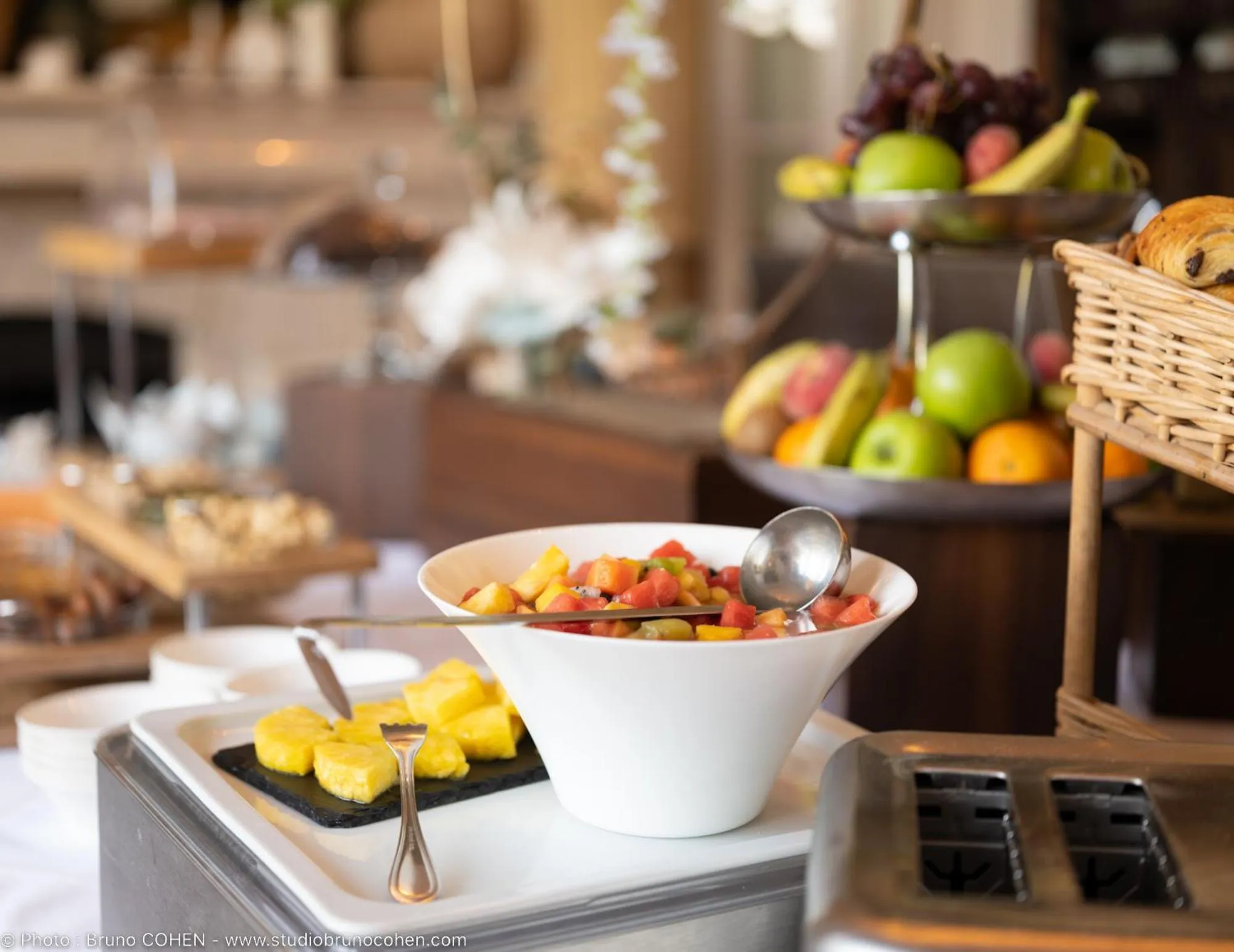 Breakfast in Le Château de la Tour