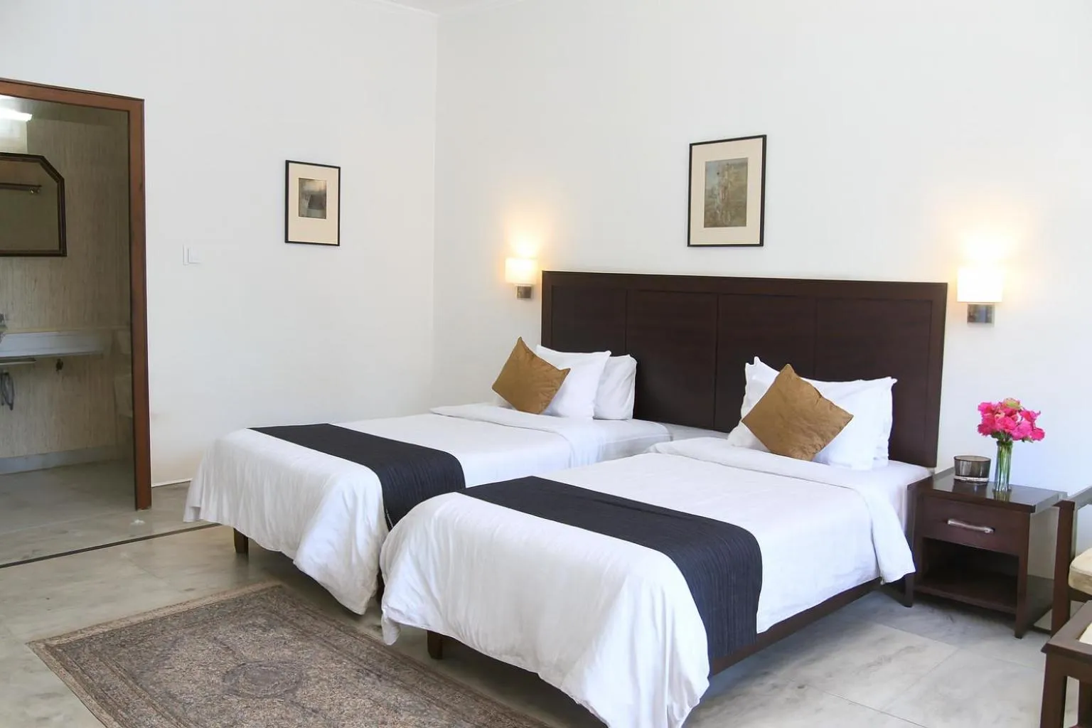 Bed in Hotel Harmony