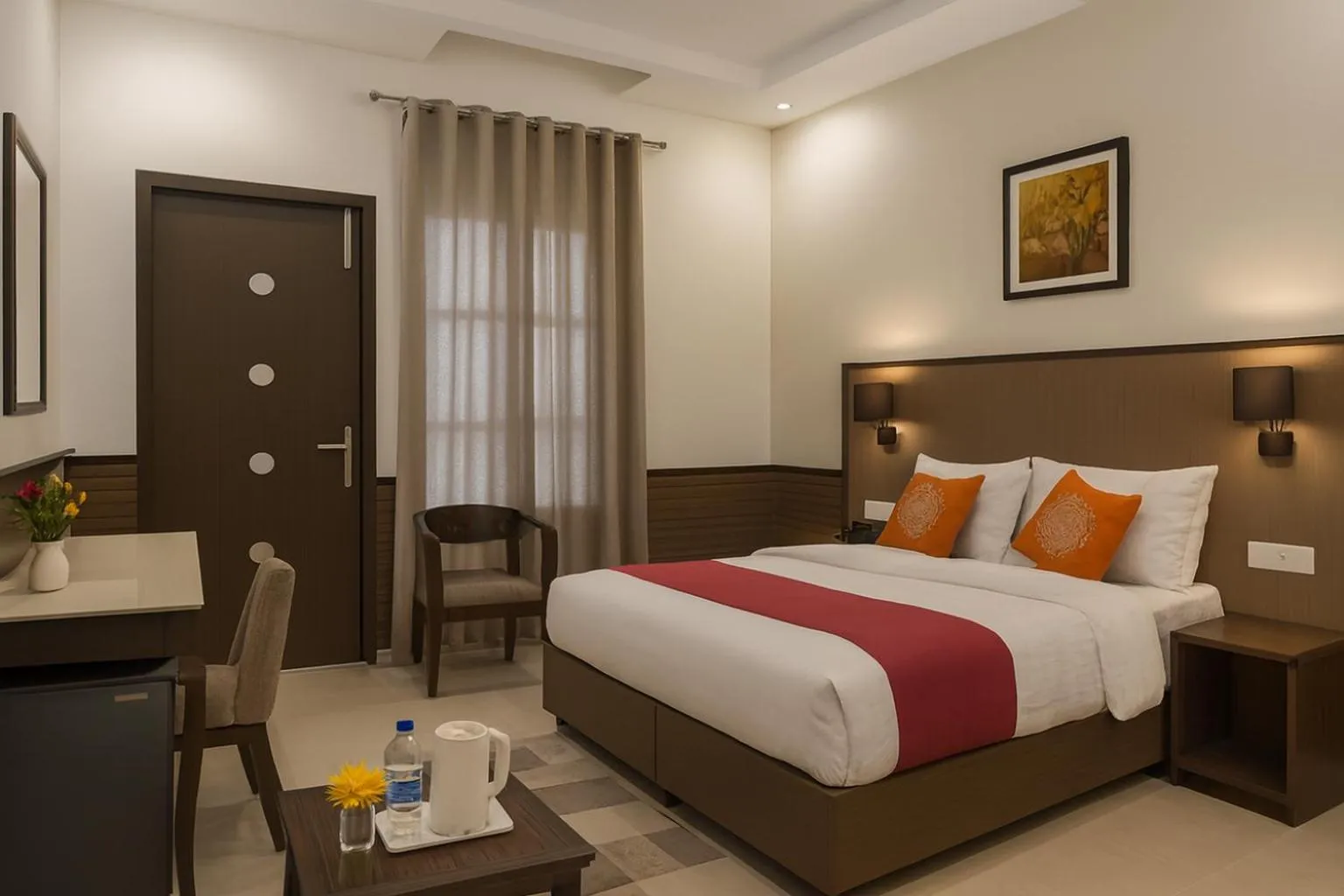 Bed in Hotel Harmony