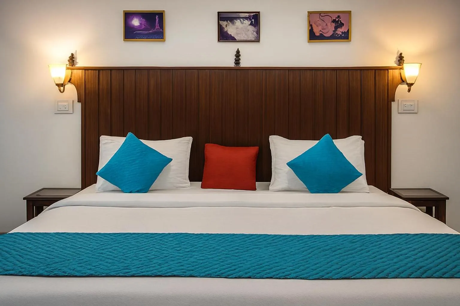 Bed in Hotel Harmony