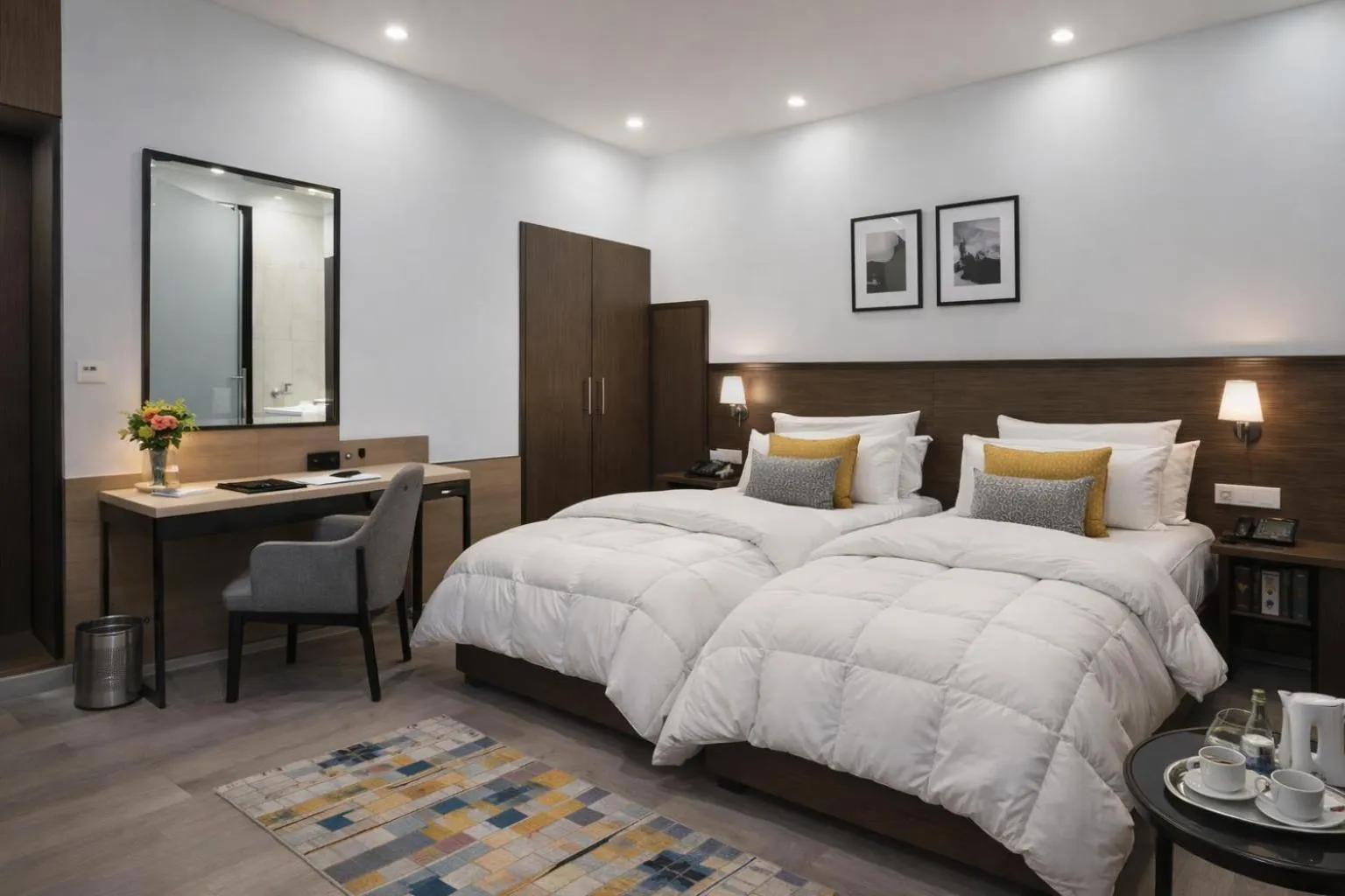 Bed in Hotel Harmony