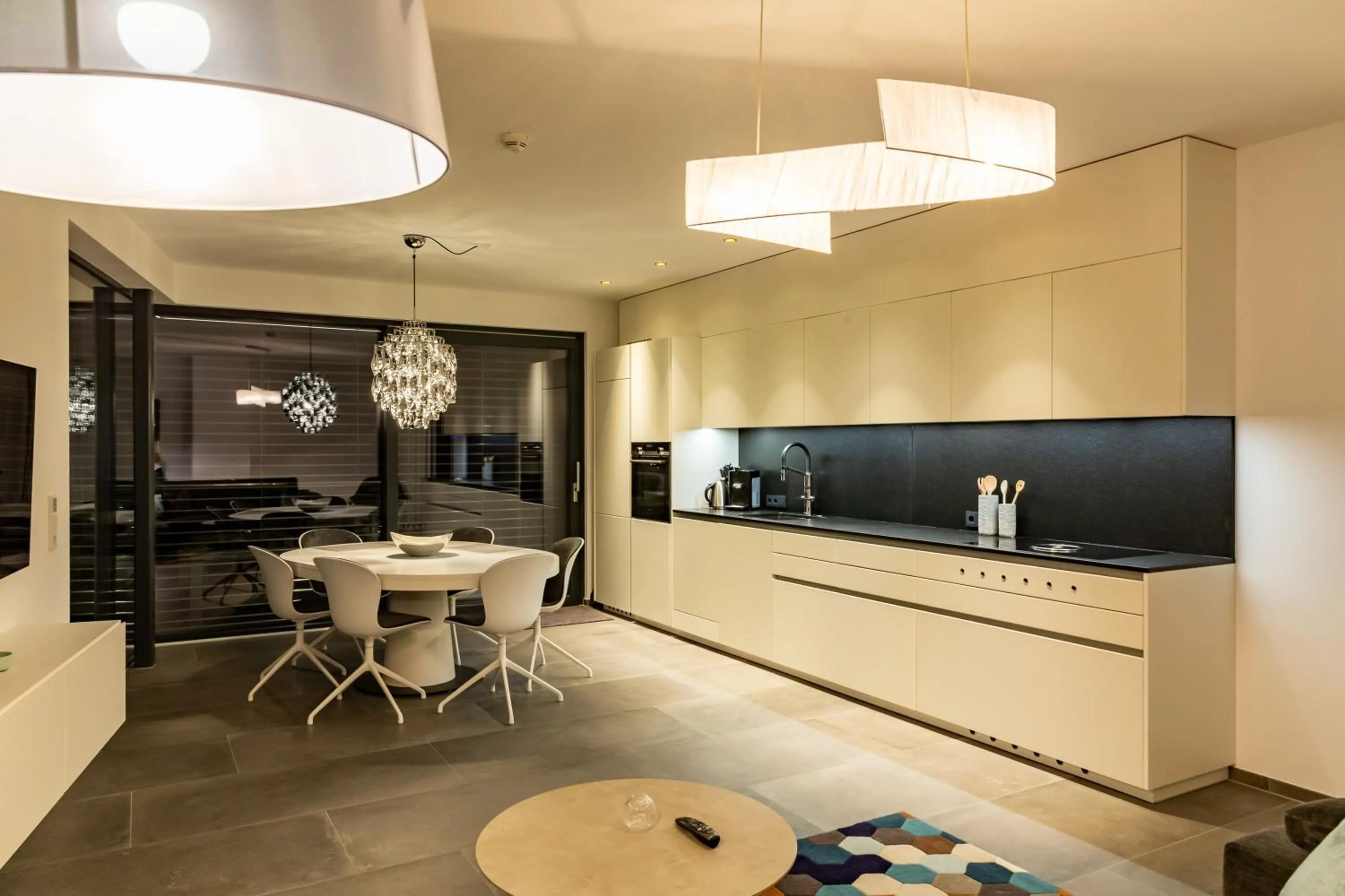 Kitchen or kitchenette in LUVA Resorts Kappl - Chalet K