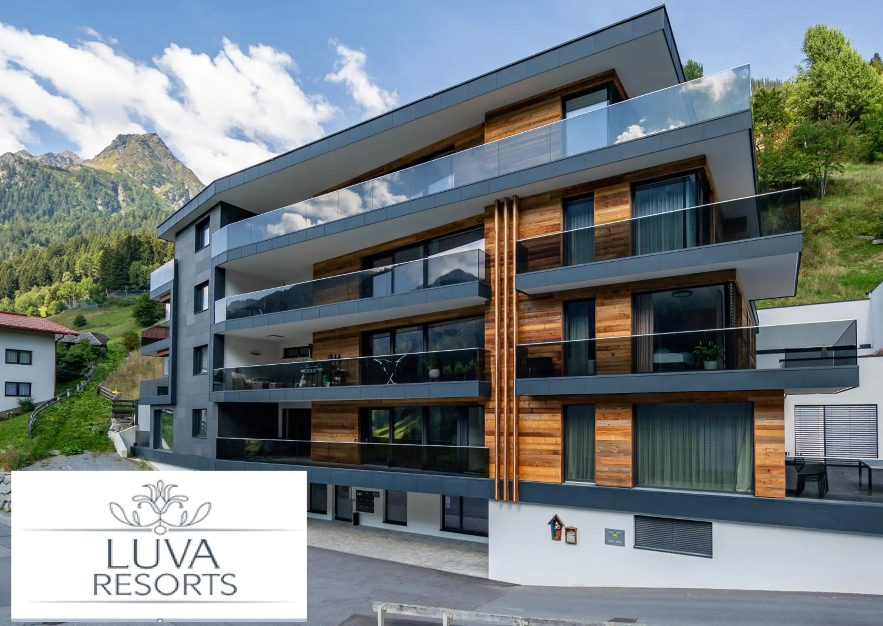 Property building in LUVA Resorts Kappl - Chalet K