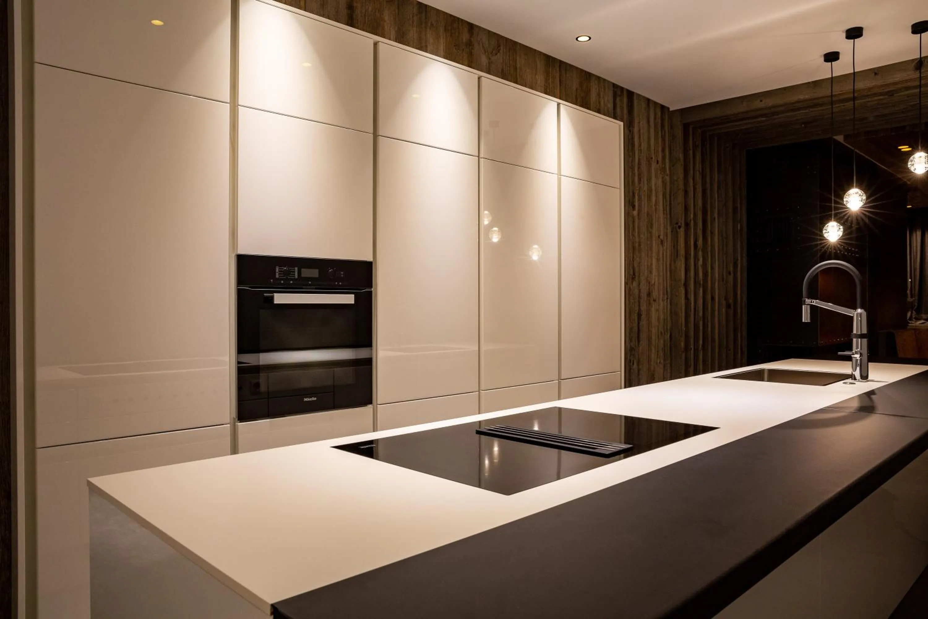 Kitchen or kitchenette in LUVA Resorts Kappl - Chalet K