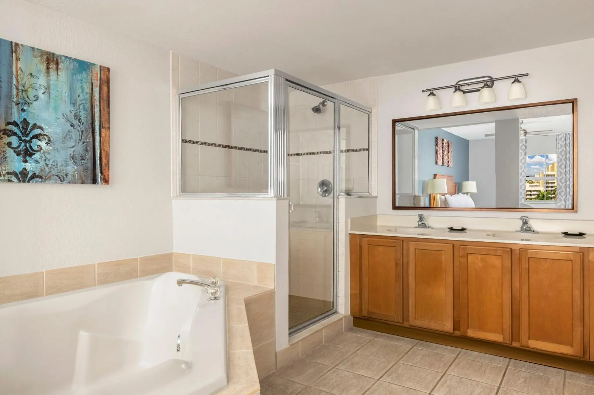 Bathroom in Club Wyndham Palm-Aire