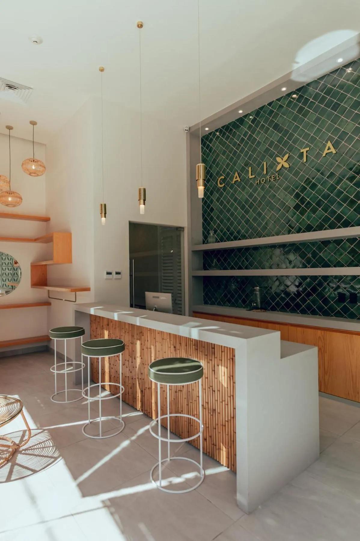 Lobby or reception in CALIXTA Hotel