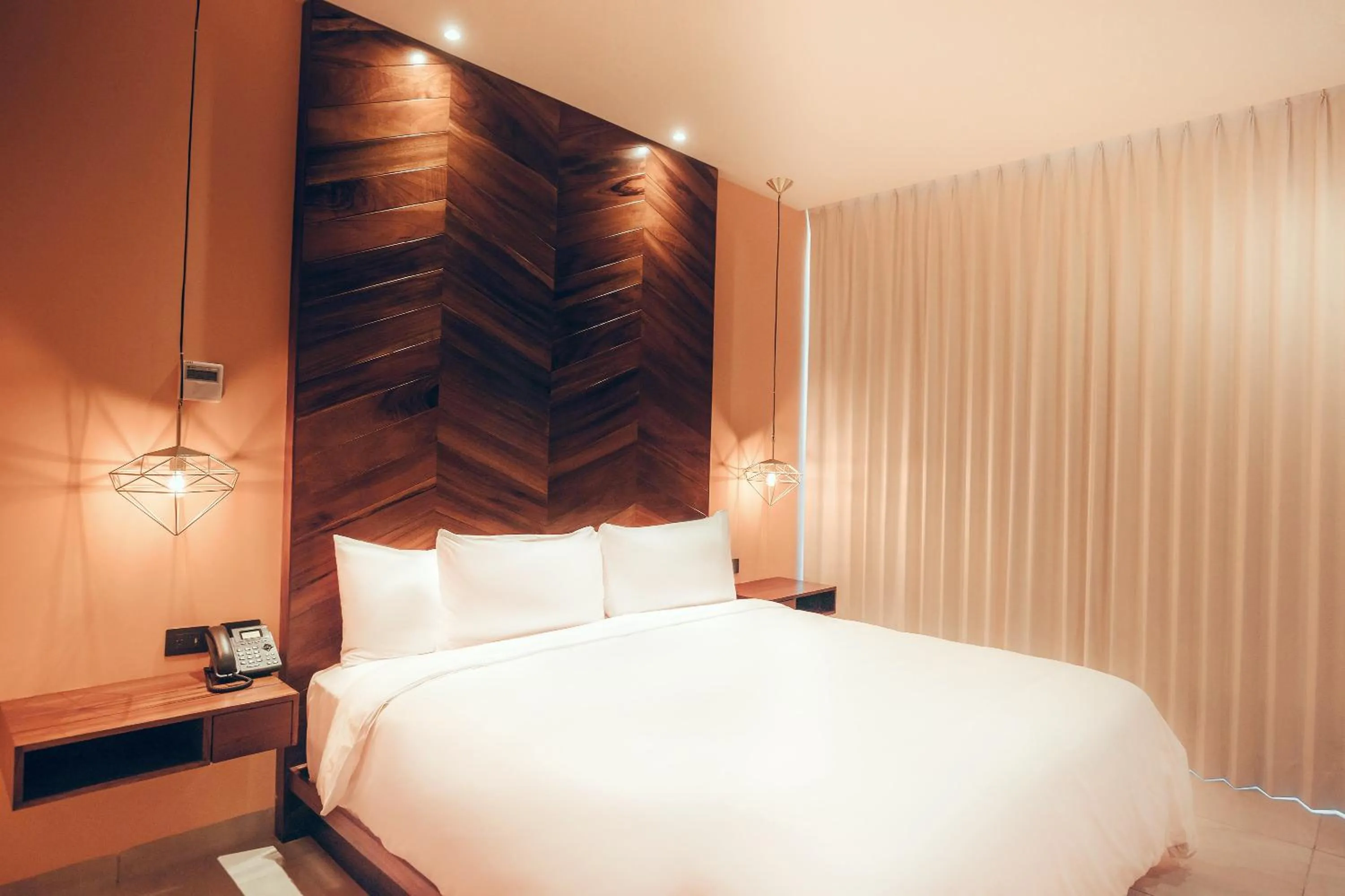 Bed in CALIXTA Hotel