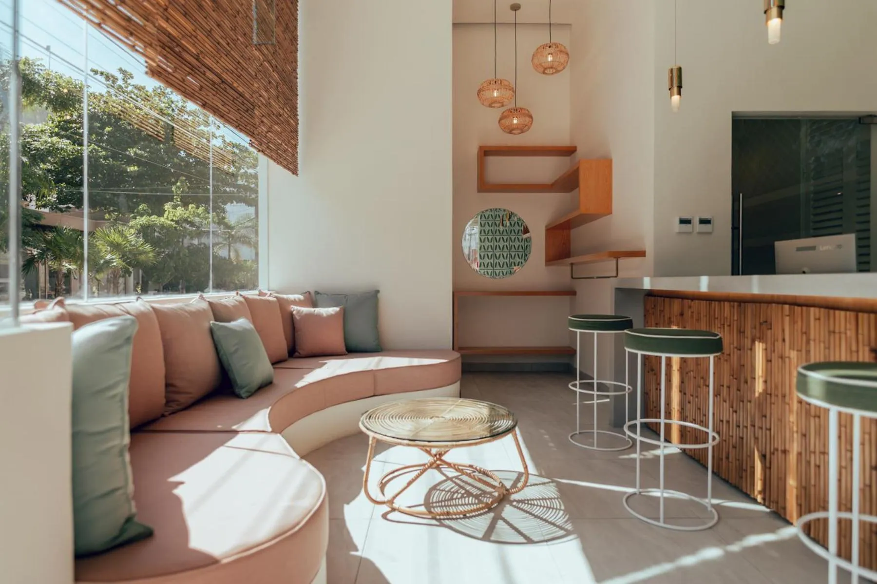 Lobby or reception in CALIXTA Hotel