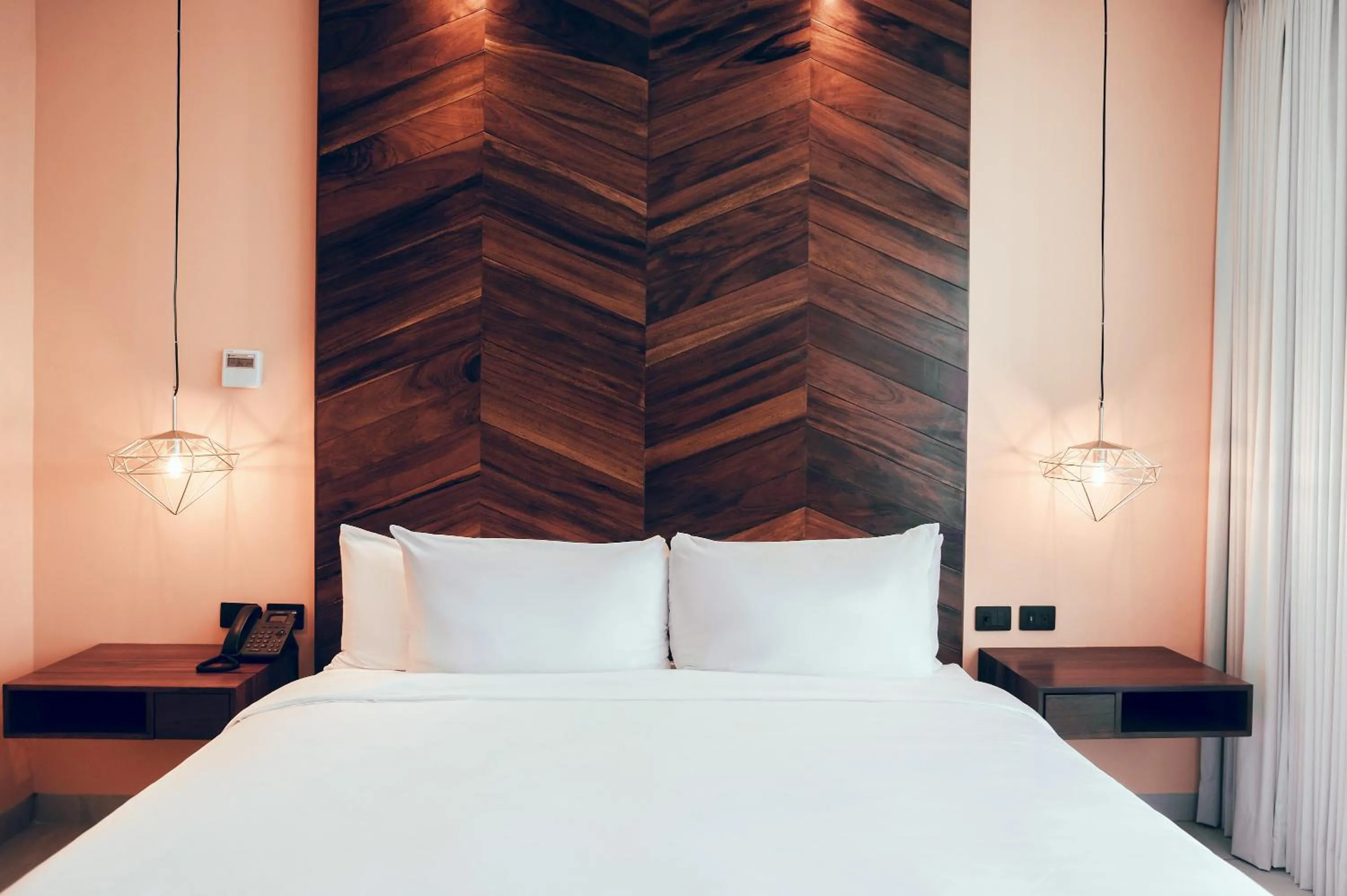 Bed in CALIXTA Hotel