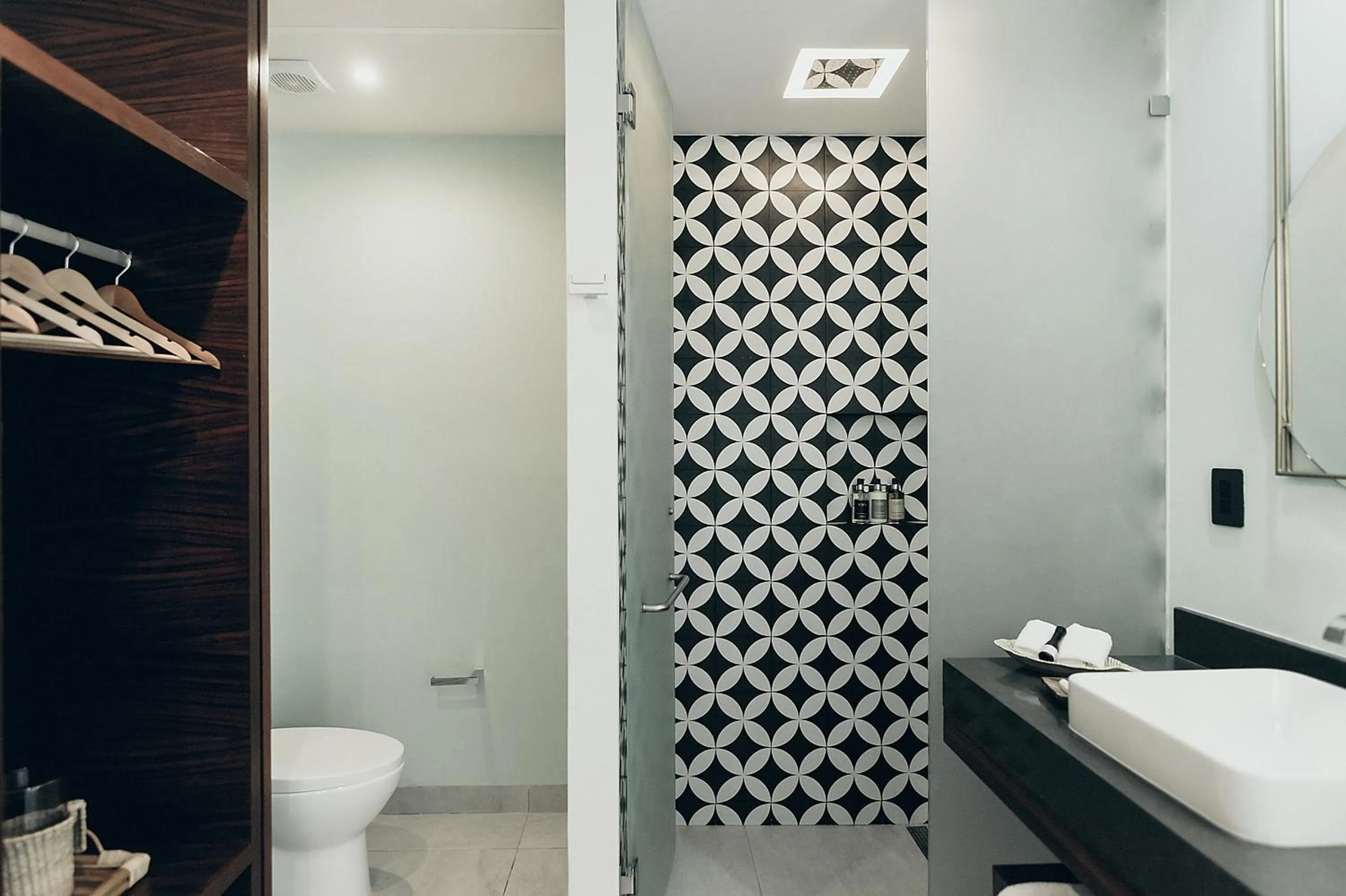 Shower in CALIXTA Hotel