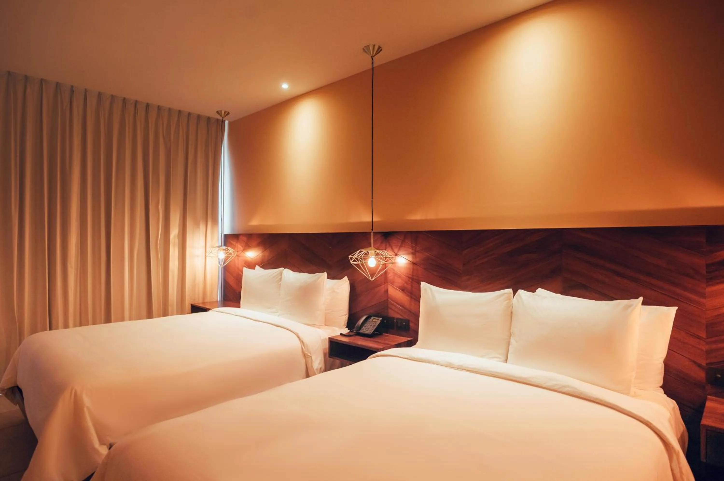 Bed in CALIXTA Hotel