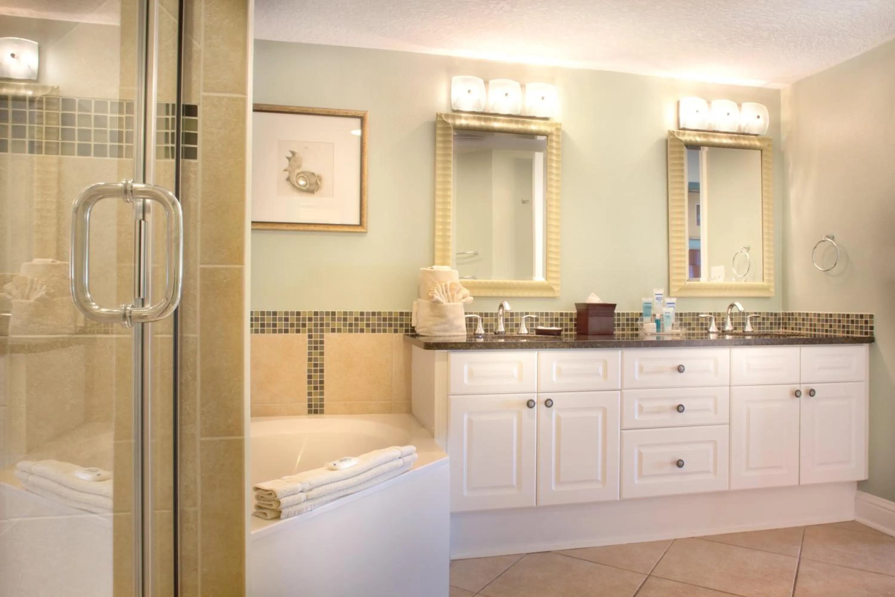 Bathroom in Club Wyndham Panama City Beach