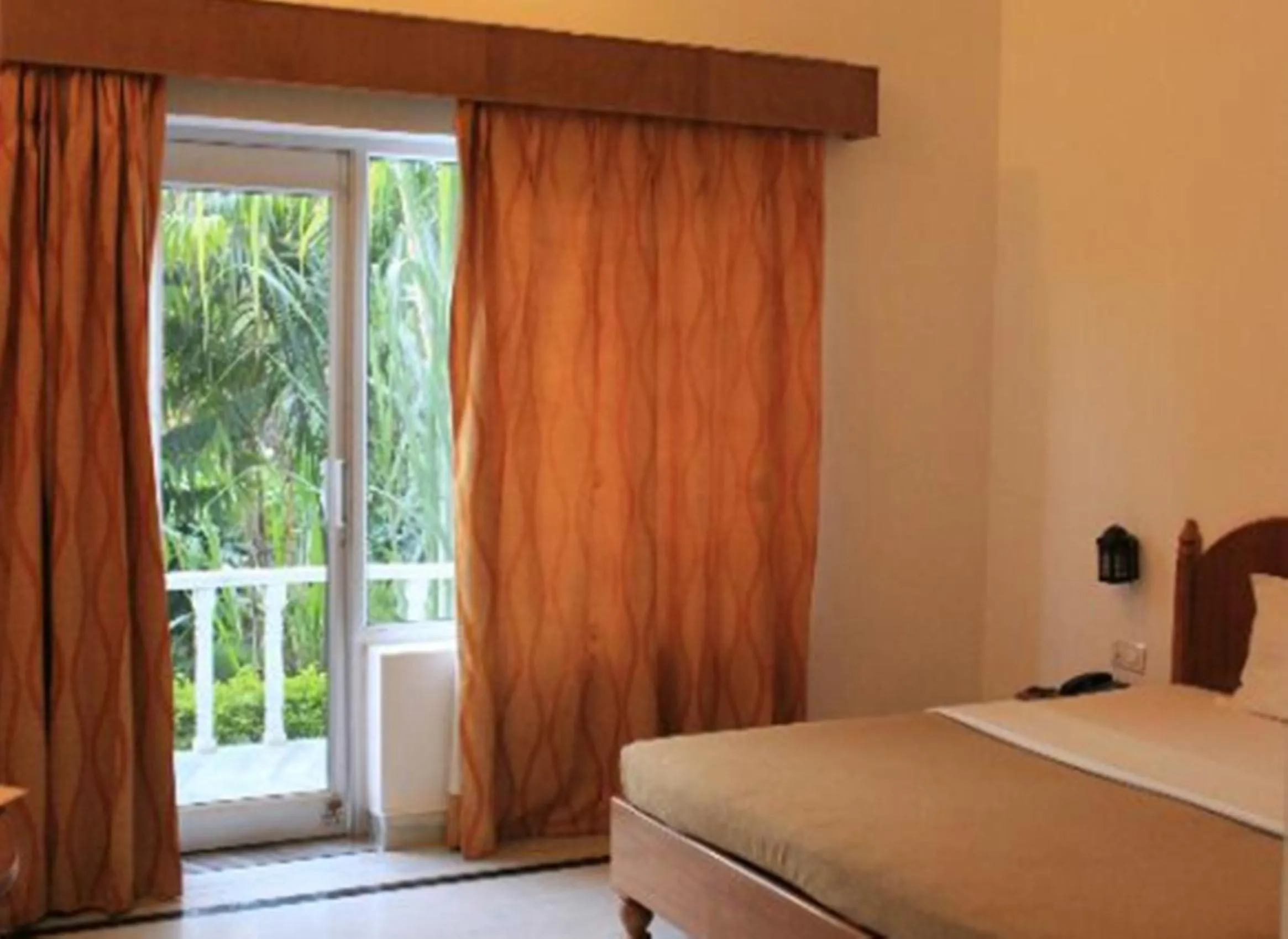 Bed in Hotel isabel Palace