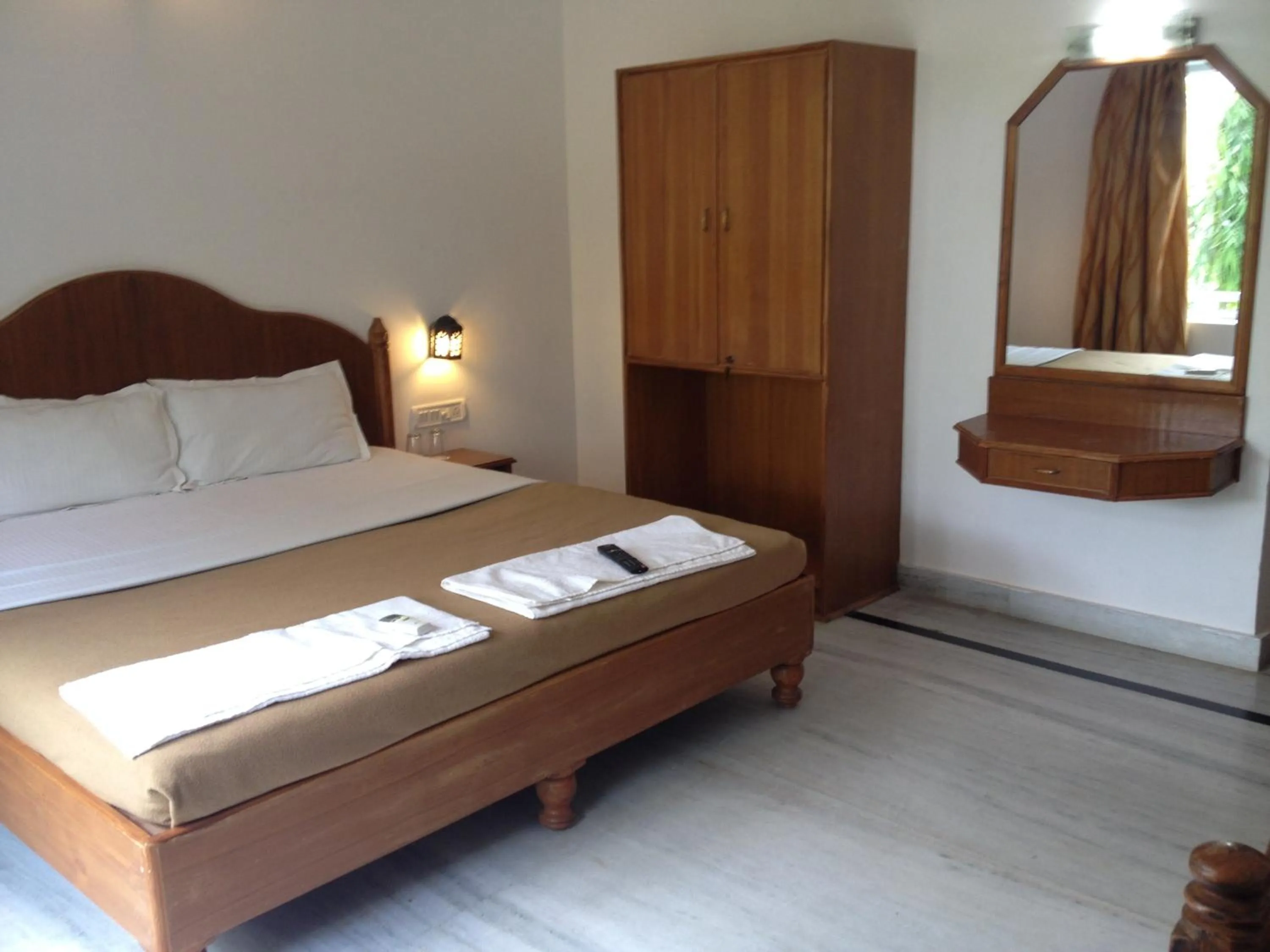 Bed in Hotel isabel Palace