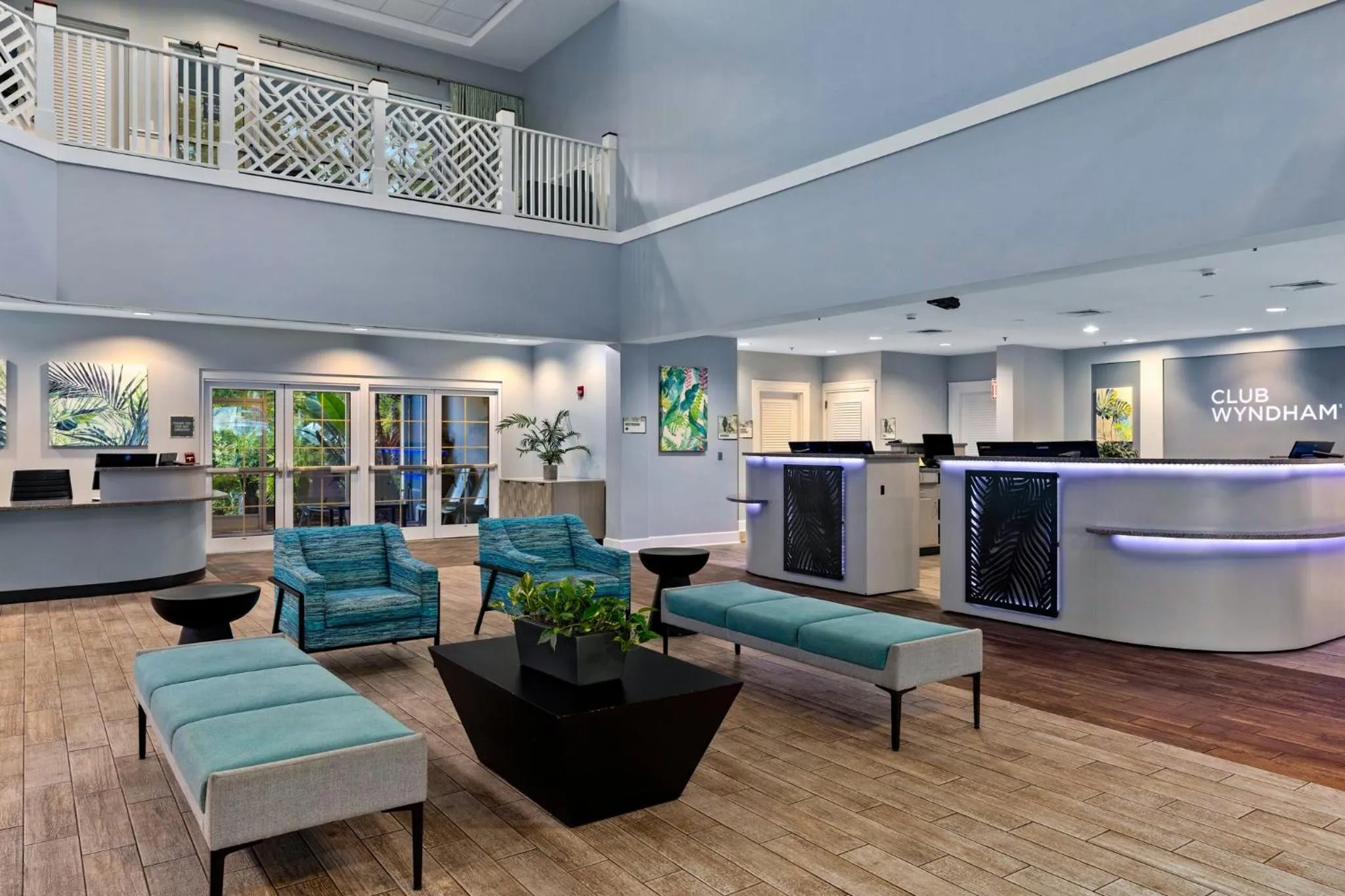Lobby or reception in Club Wyndham Cypress Palms