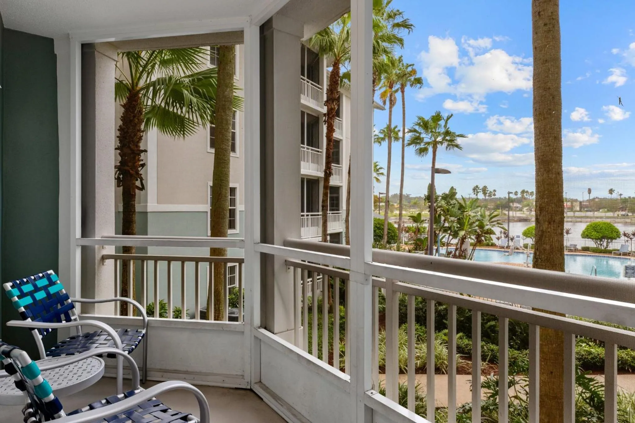 Balcony/Terrace in Club Wyndham Cypress Palms