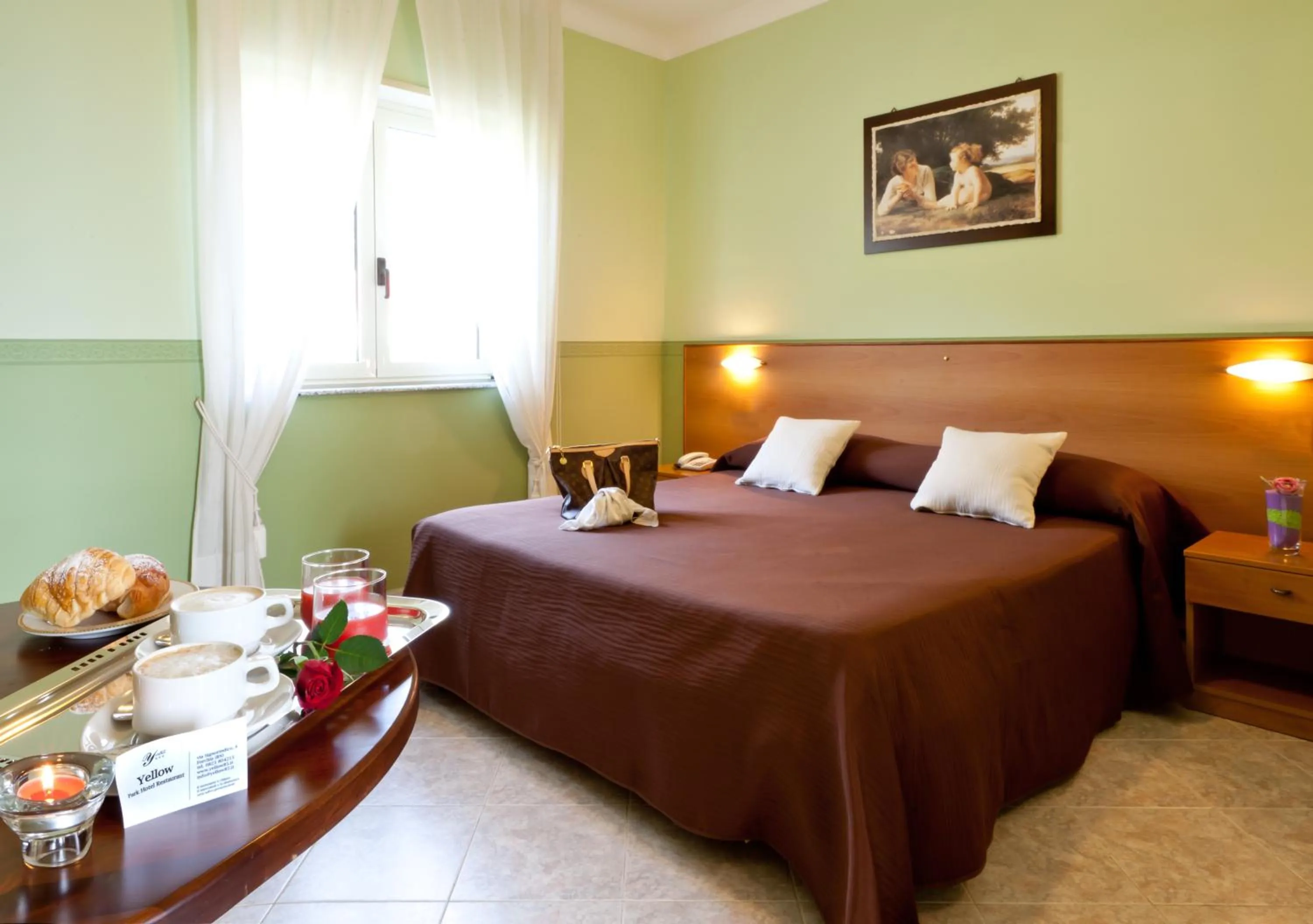 Photo of the whole room, Bed in Yellow Park Hotel