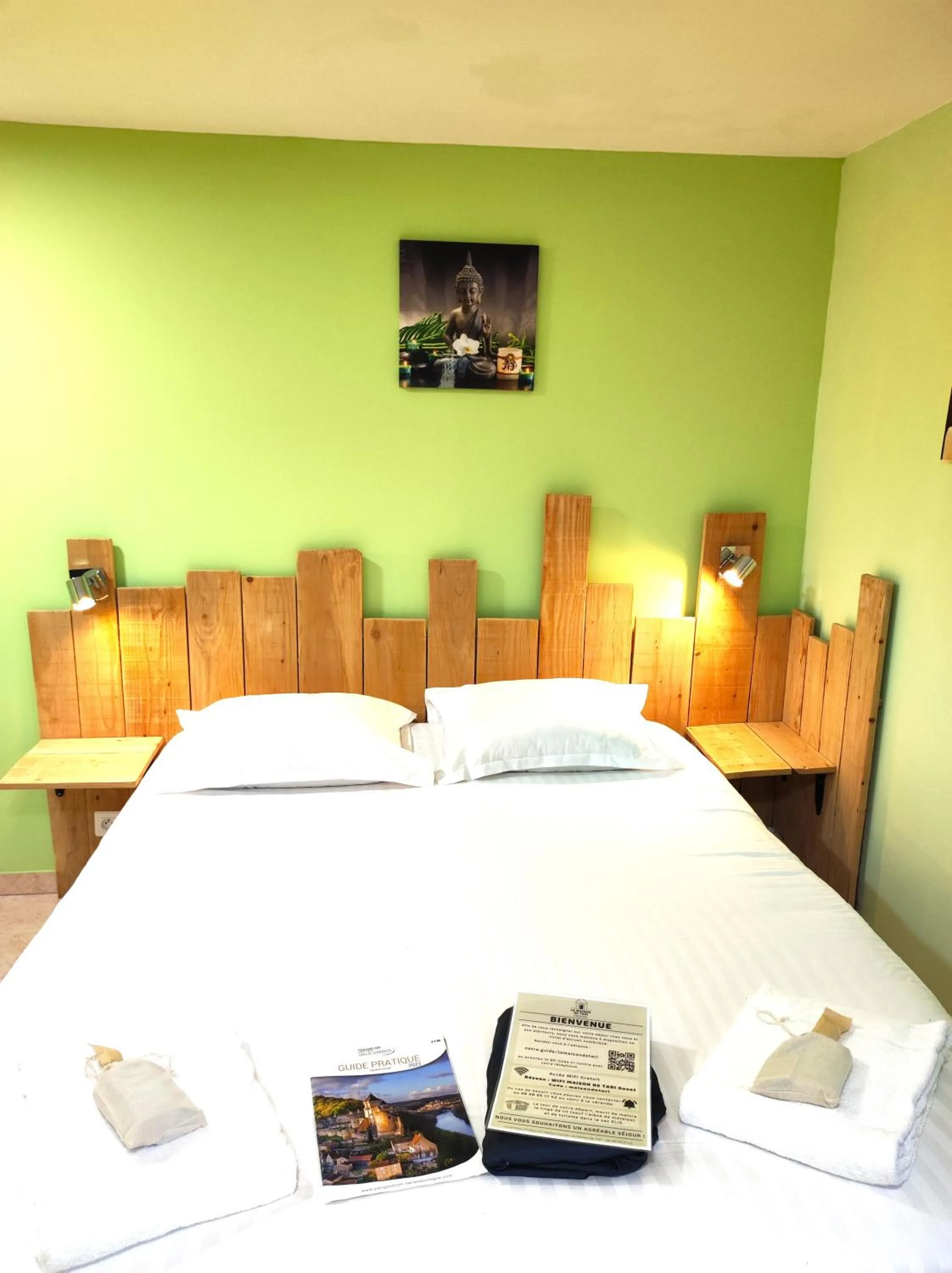 Bed in La Maison de Tari