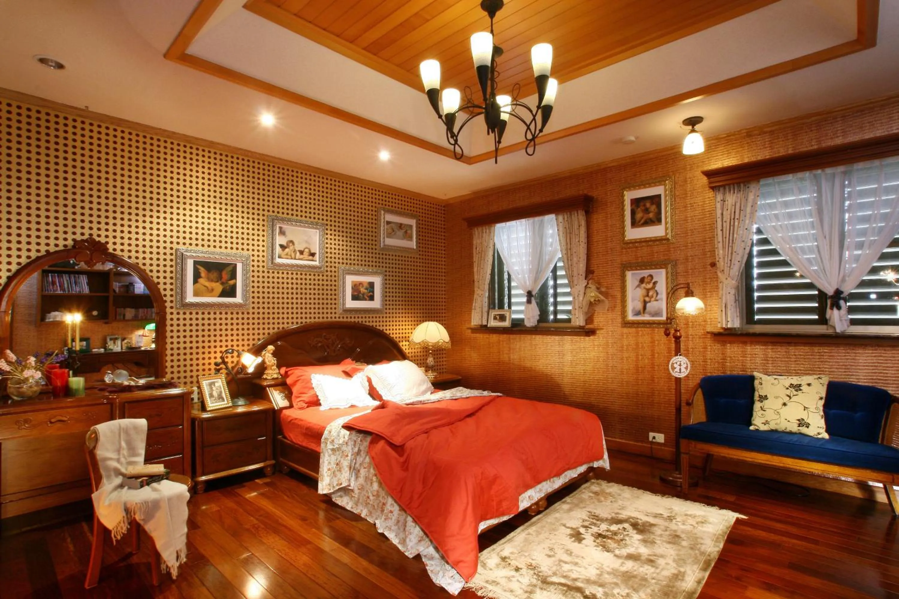 Photo of the whole room, Bed in The Dew B&B 晨露庄 民宿